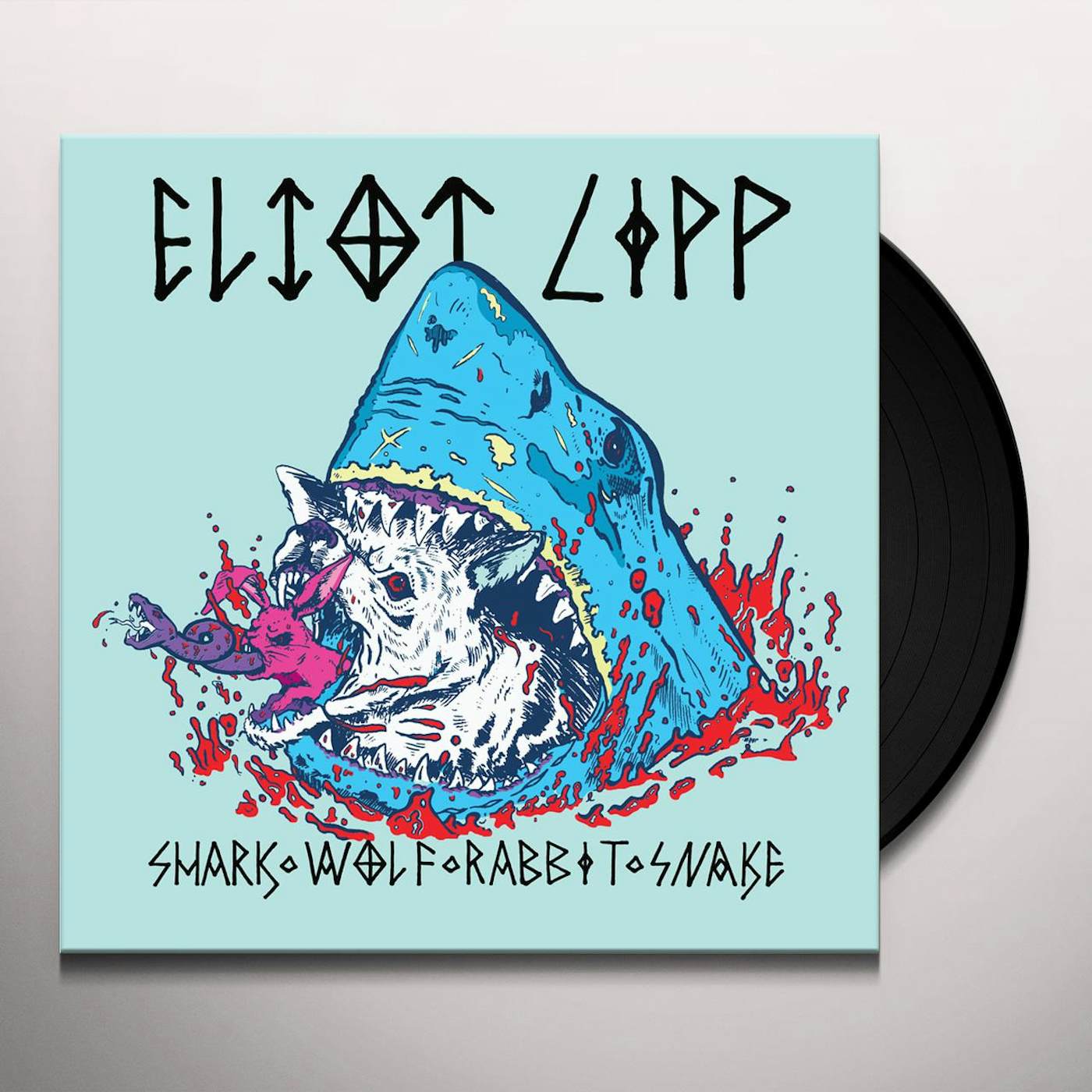 Eliot Lipp SHARK WOLF RABBIT SNAKE Vinyl Record
