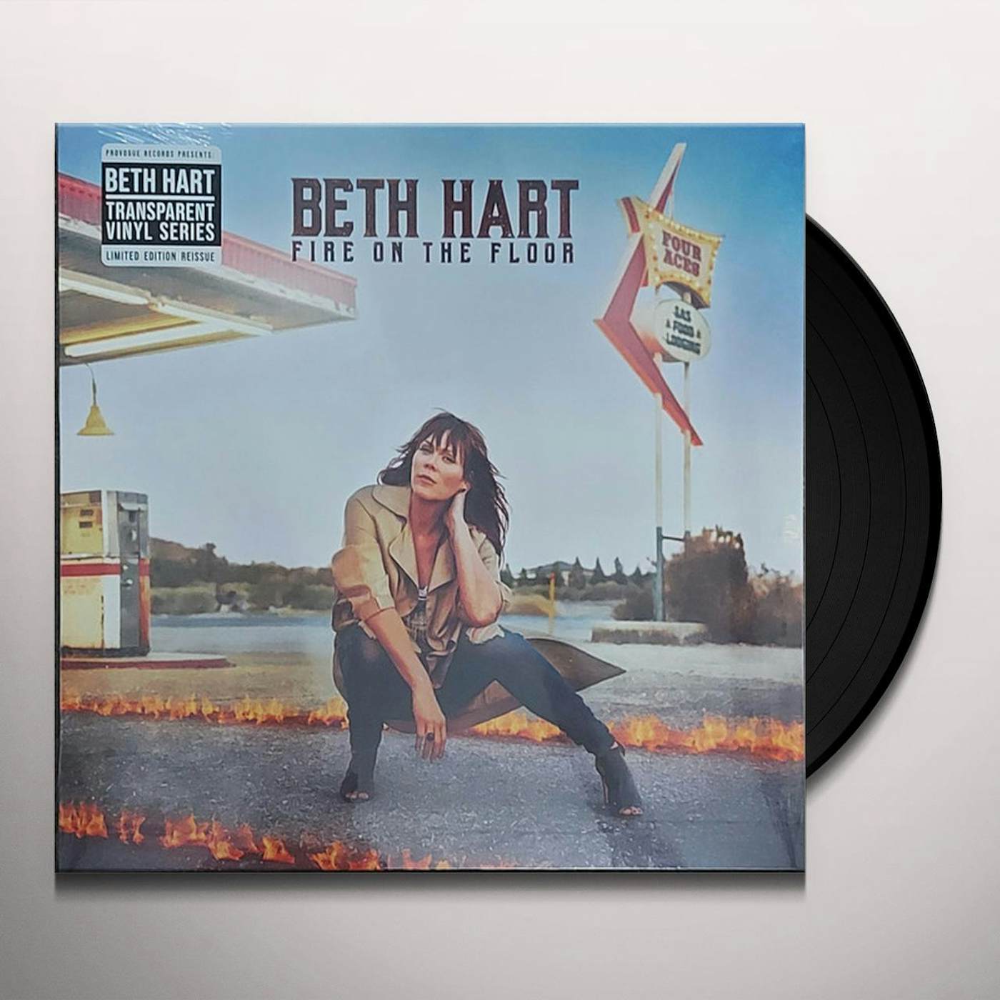 Beth Hart FIRE ON THE FLOOR (CLEAR TRANSPARENT) Vinyl Record