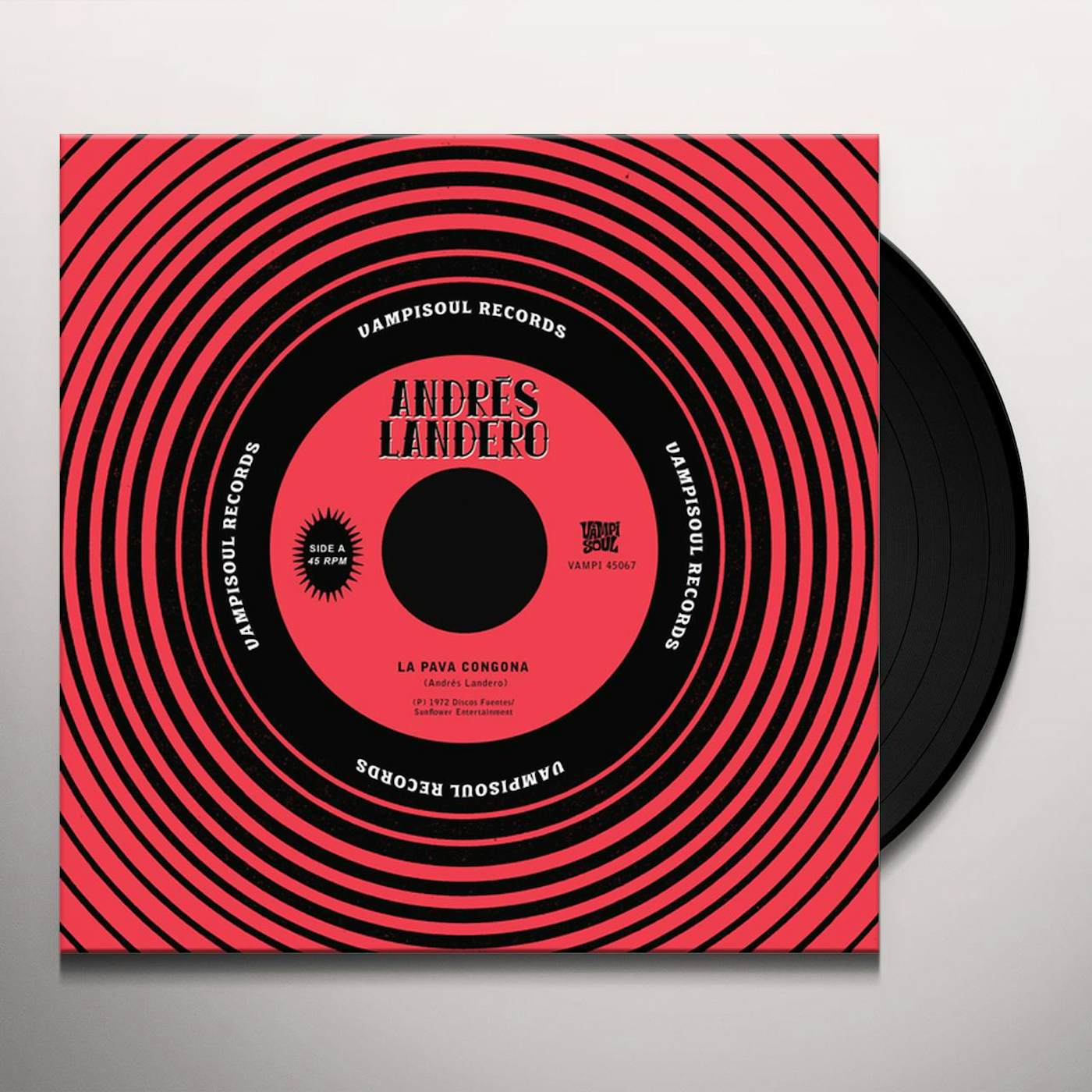 Andres Landero LA PAVA CONGONA / LA PAVA CONGONA - SENOR SABOR Vinyl Record