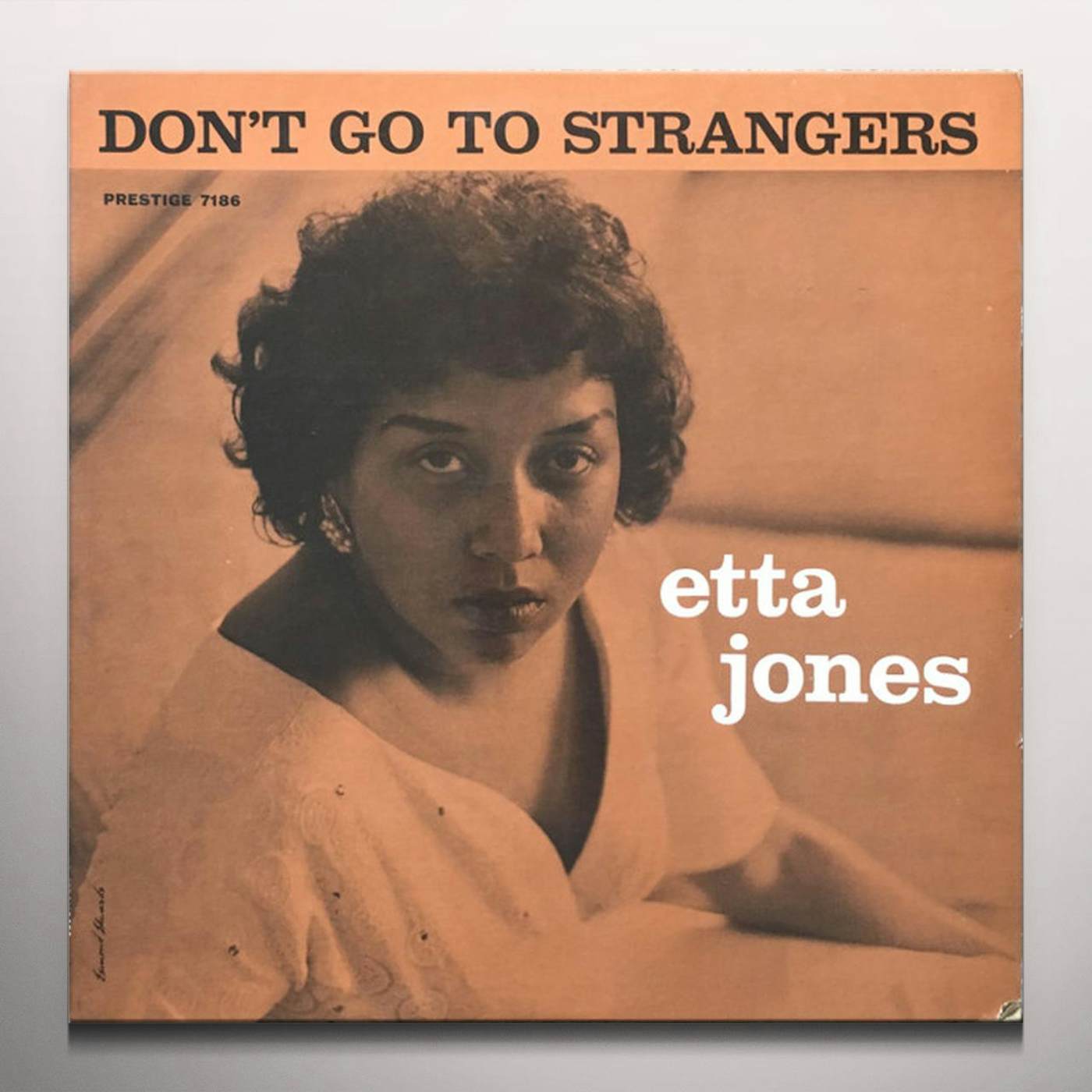 Etta Jones DON'T GO TO STRANGERS Vinyl Record - Blue Vinyl, Colored Vinyl, 180 Gram Pressing, Spain Release