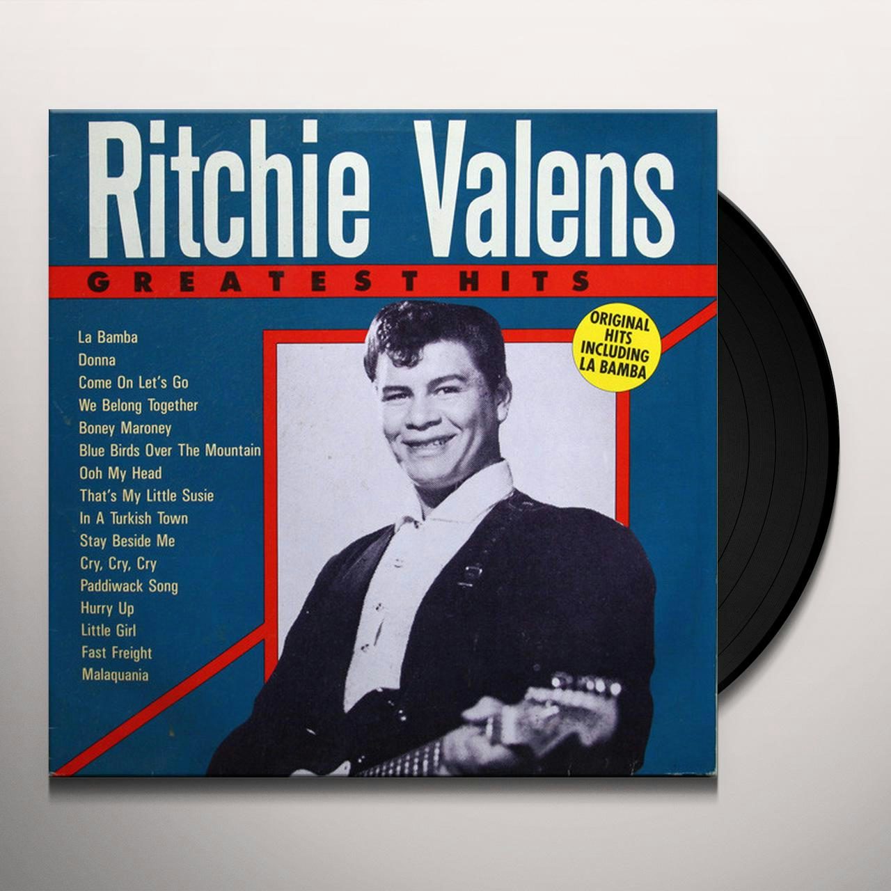 Ritchie Valens: The Hits Vinyl Record - Limited Edition, 180 Gram