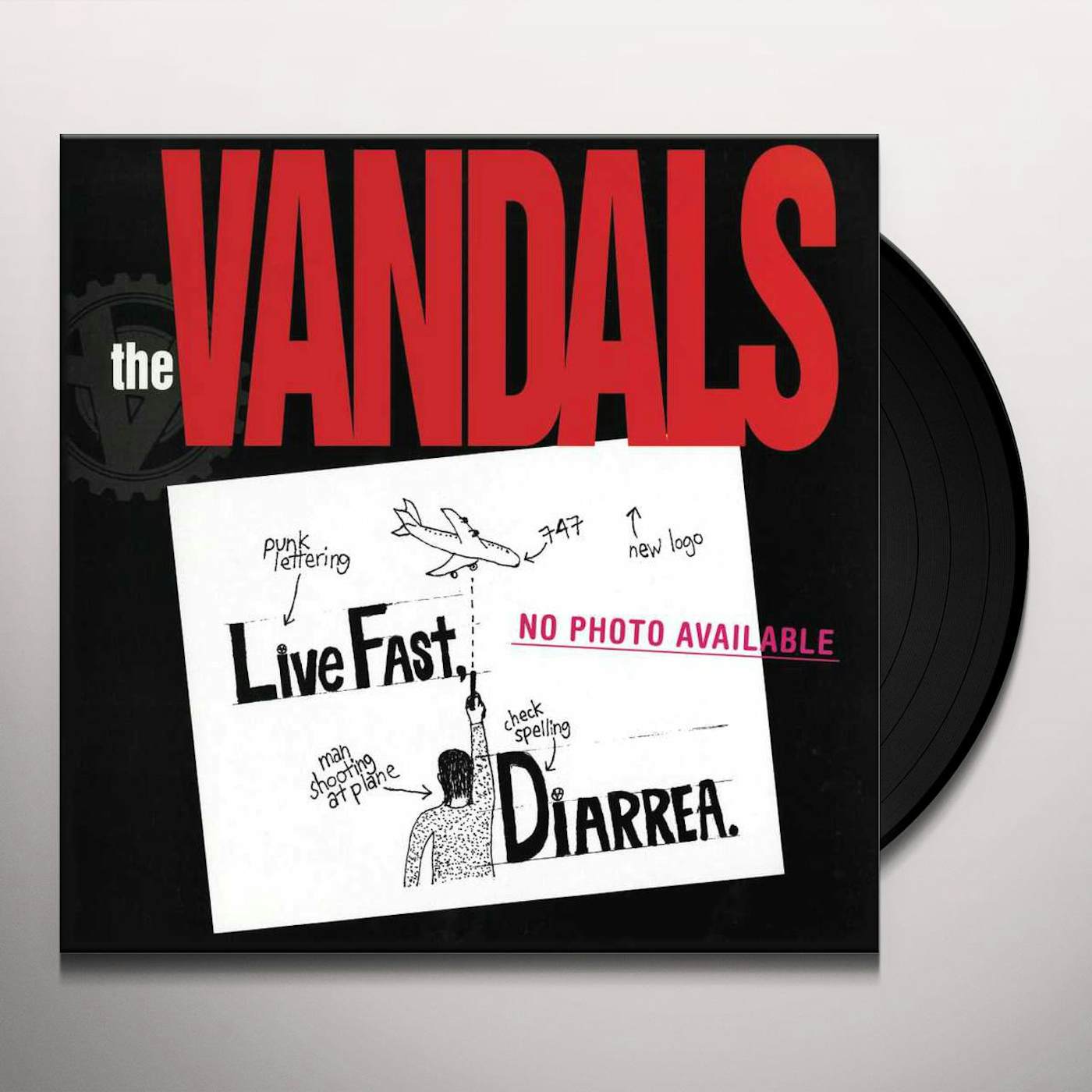 The Vandals  LIVE FAST DIARRHEA Vinyl Record