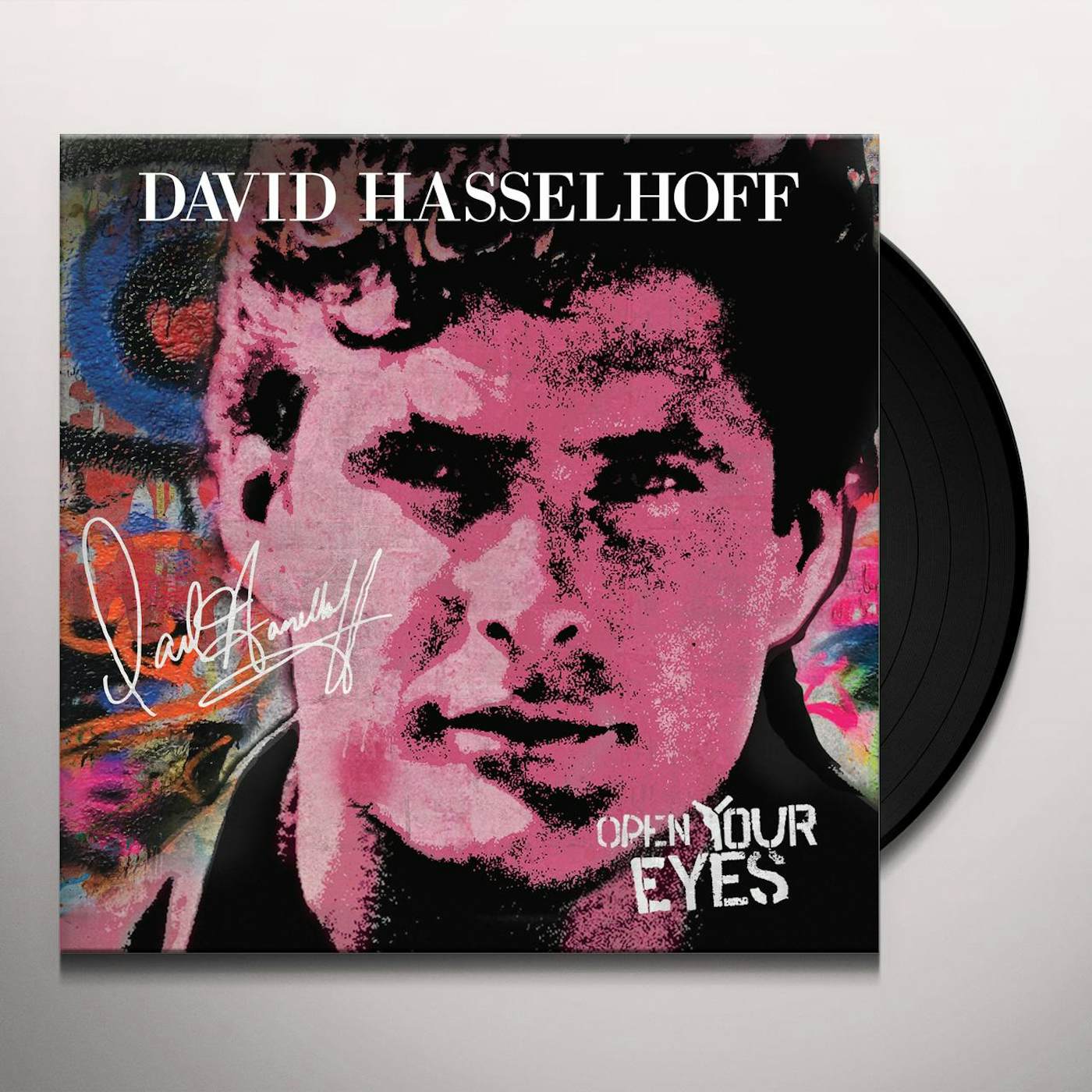 David Hasselhoff Open Your Eyes Vinyl Record