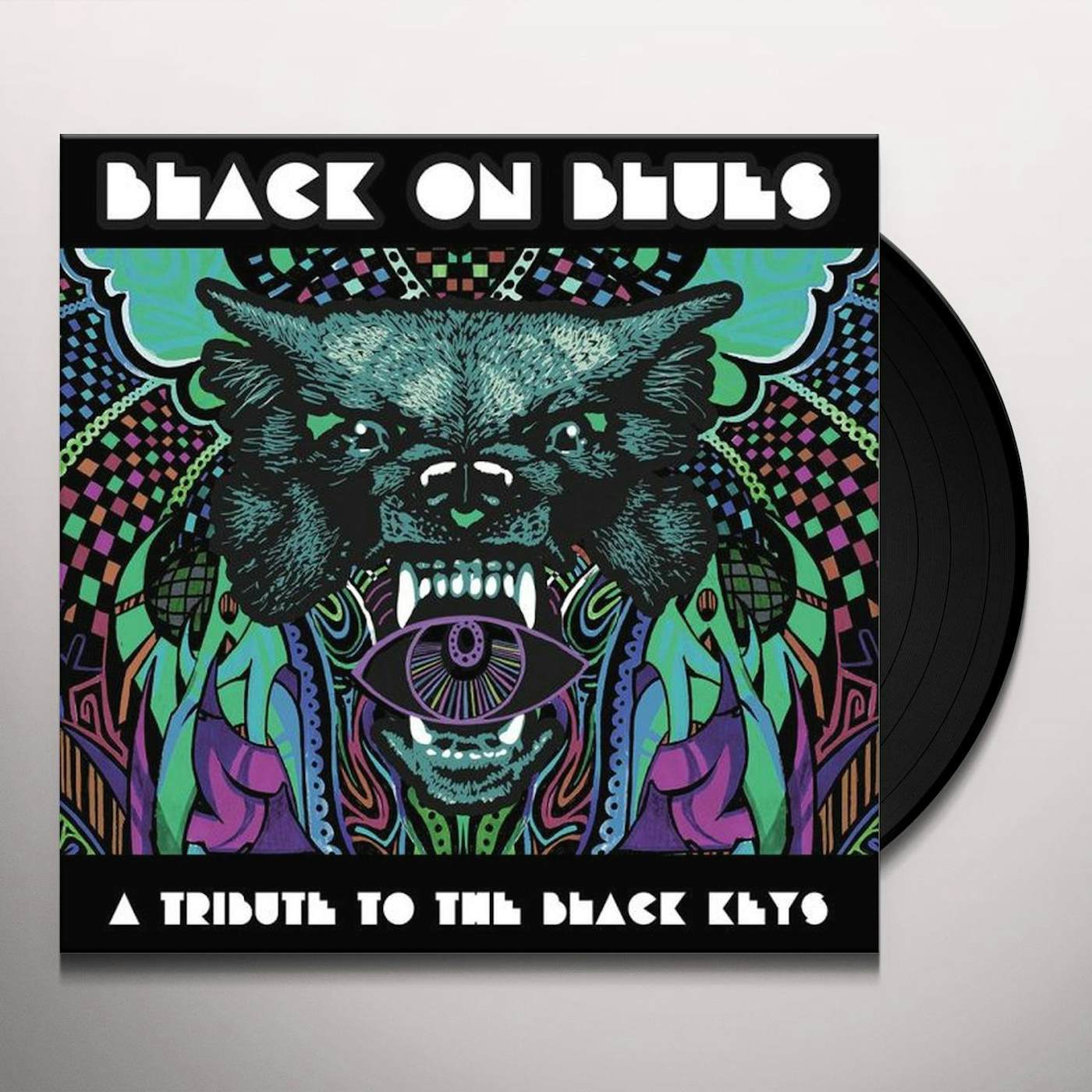 BLACK ON BLUES - A TRIBUTE TO THE BLACK KEYS / VA Vinyl Record