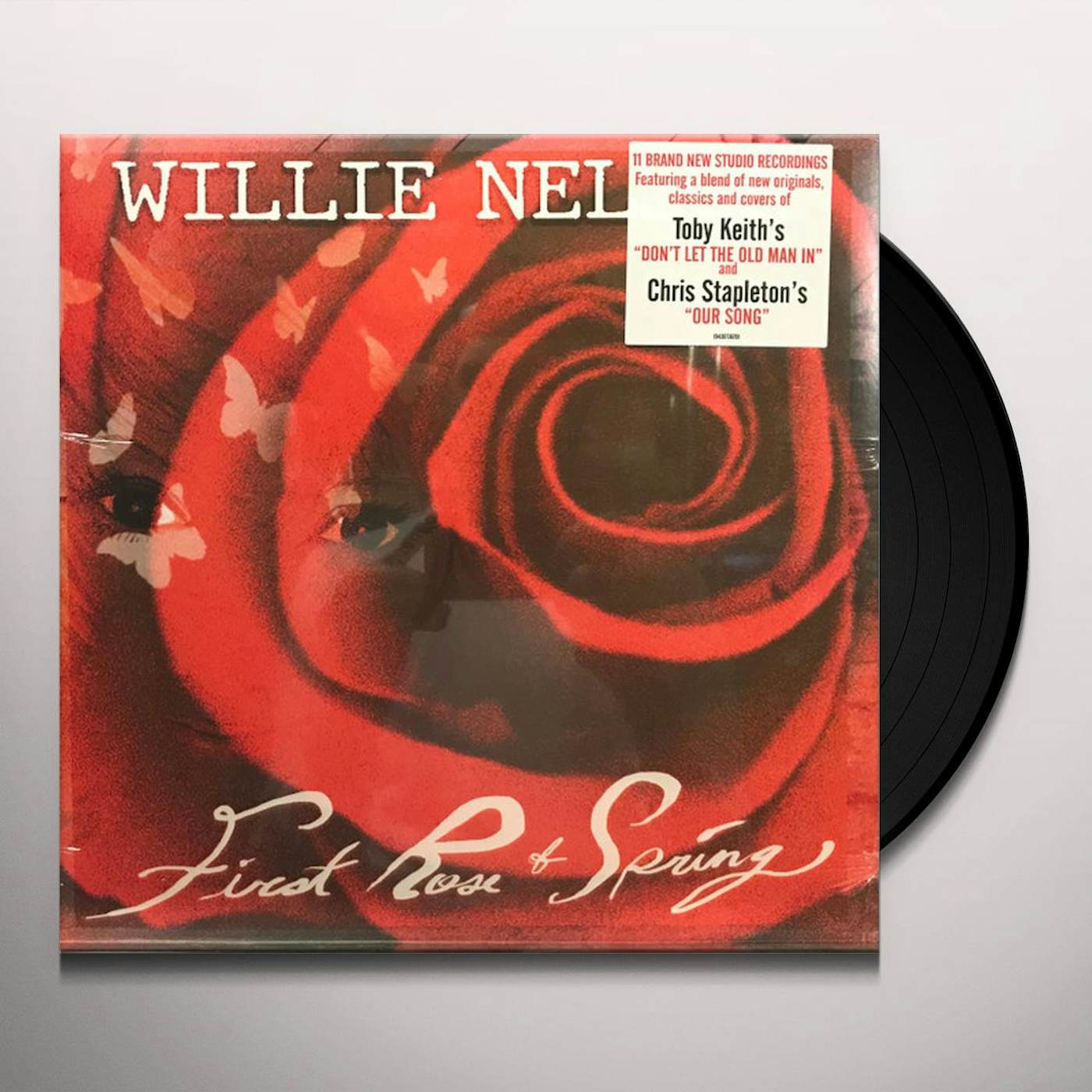 Willie Nelson First Rose of Spring Vinyl Record