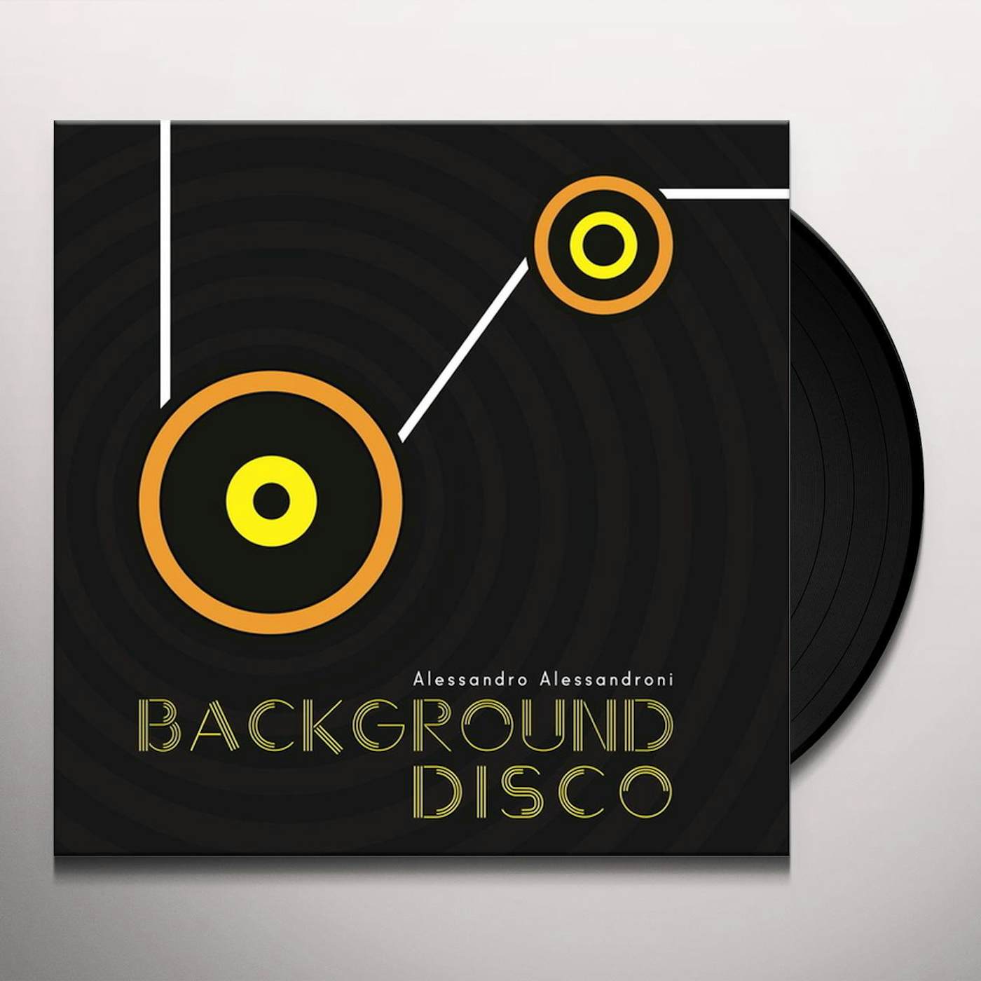 Alessandro Alessandroni BACKGROUND DISCO / Original Soundtrack Vinyl Record