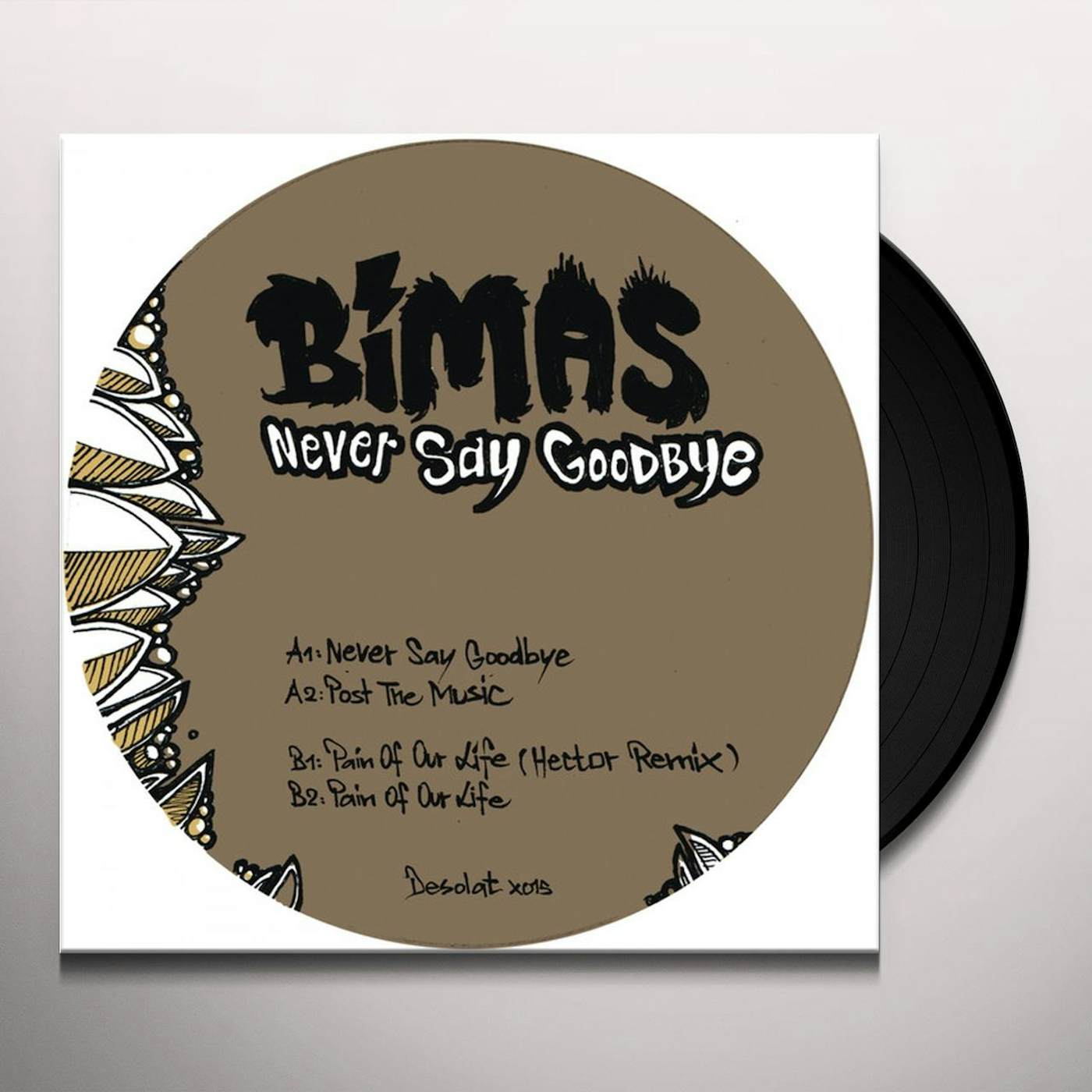 Bimas Never Say Goodbye Vinyl Record