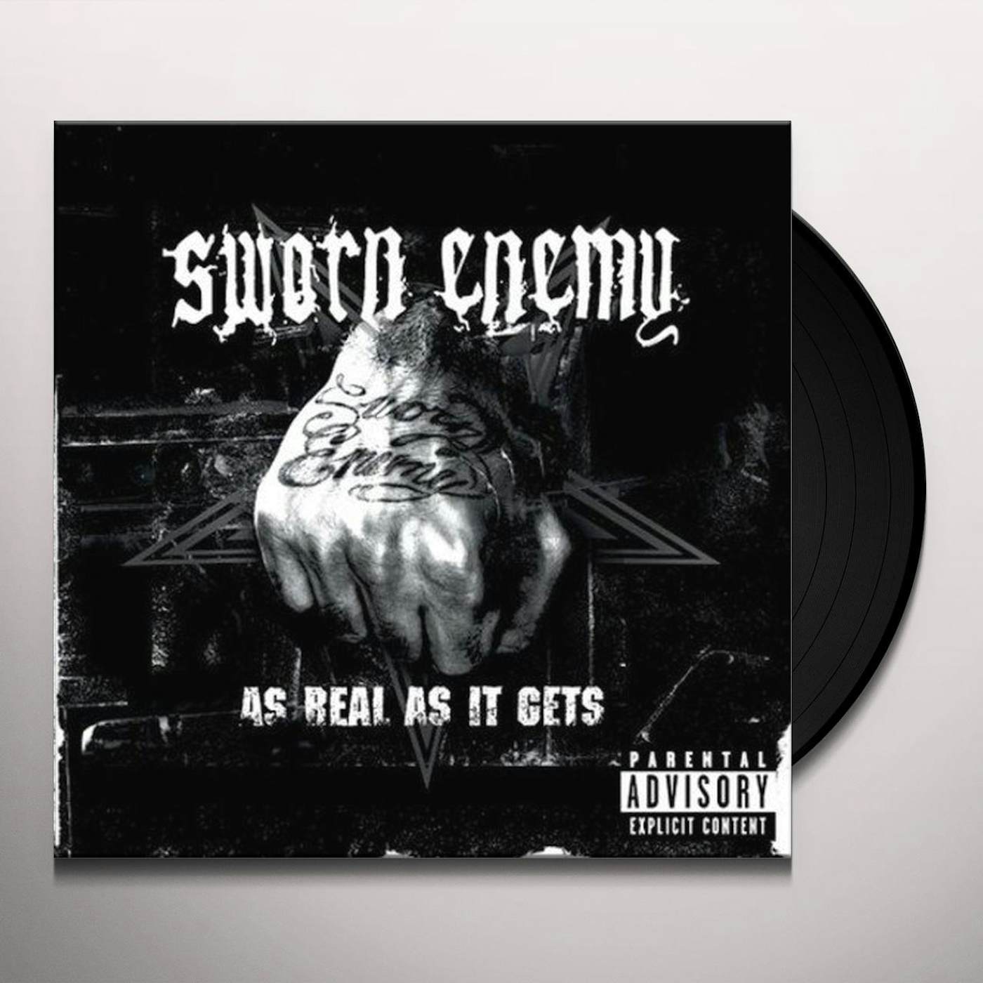 Sworn Enemy As Real As It Gets Vinyl Record