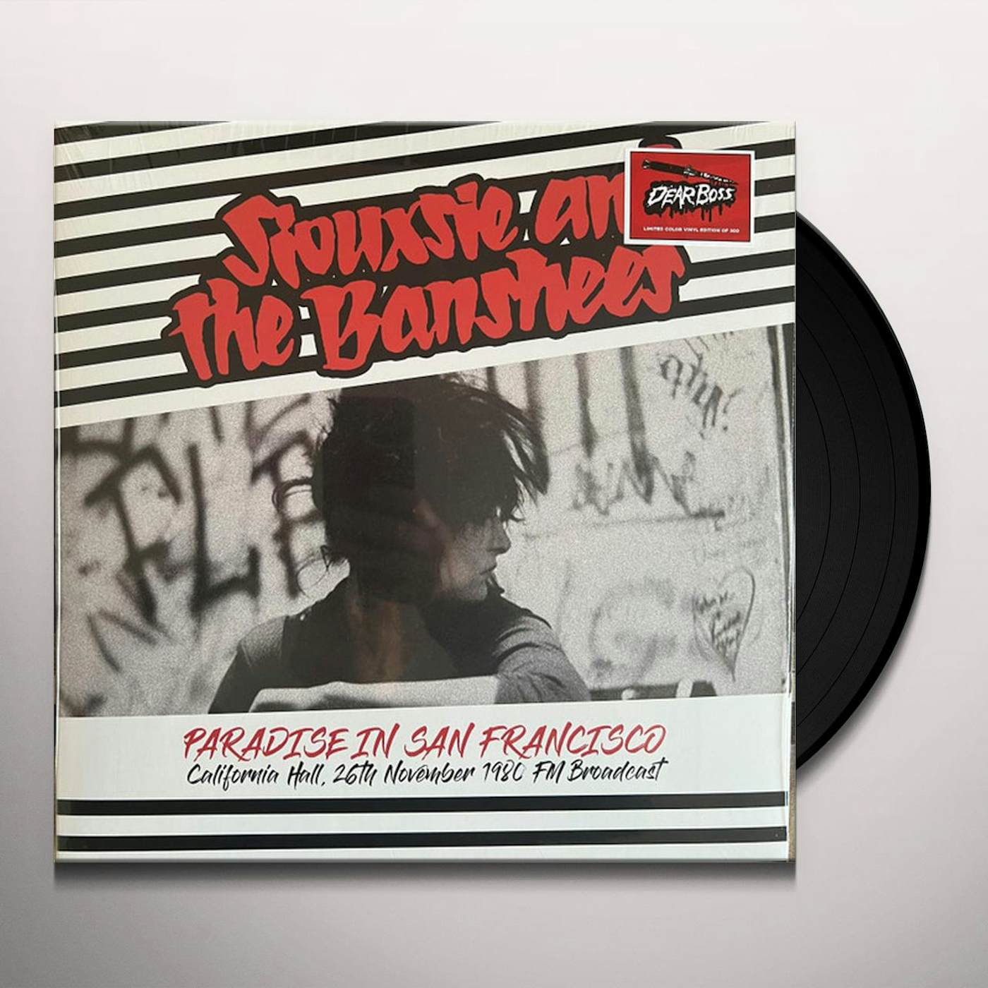 Siouxsie and the Banshees PARADISE IN SAN FRANCISCO: CALIFORNIA HALL (YELLOW VINYL) Vinyl Record