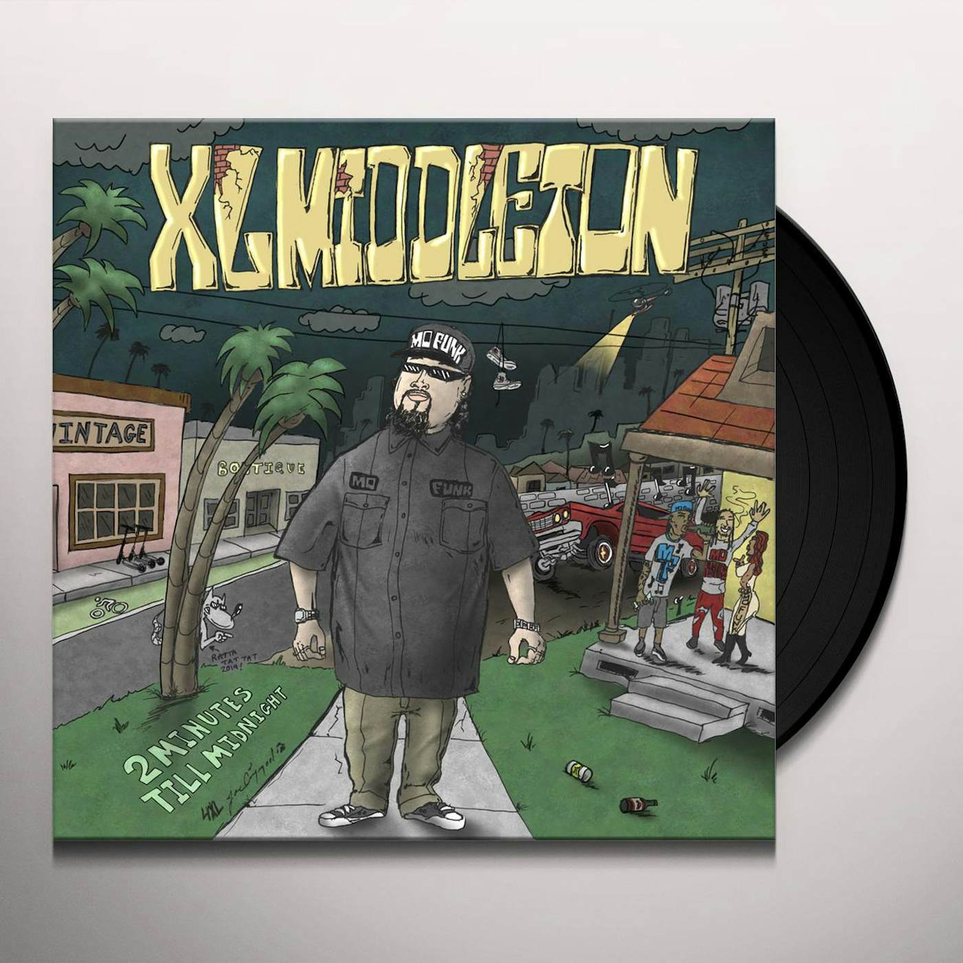 XL Middleton 2 Minutes Till Midnight Vinyl Record