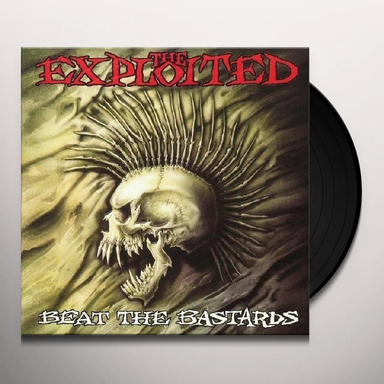 The Exploited BEAT THE BASTARDS Vinyl Record - UK Release