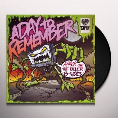 A Day To Remember ATTACK OF THE KILLER B-SIDES Vinyl Record