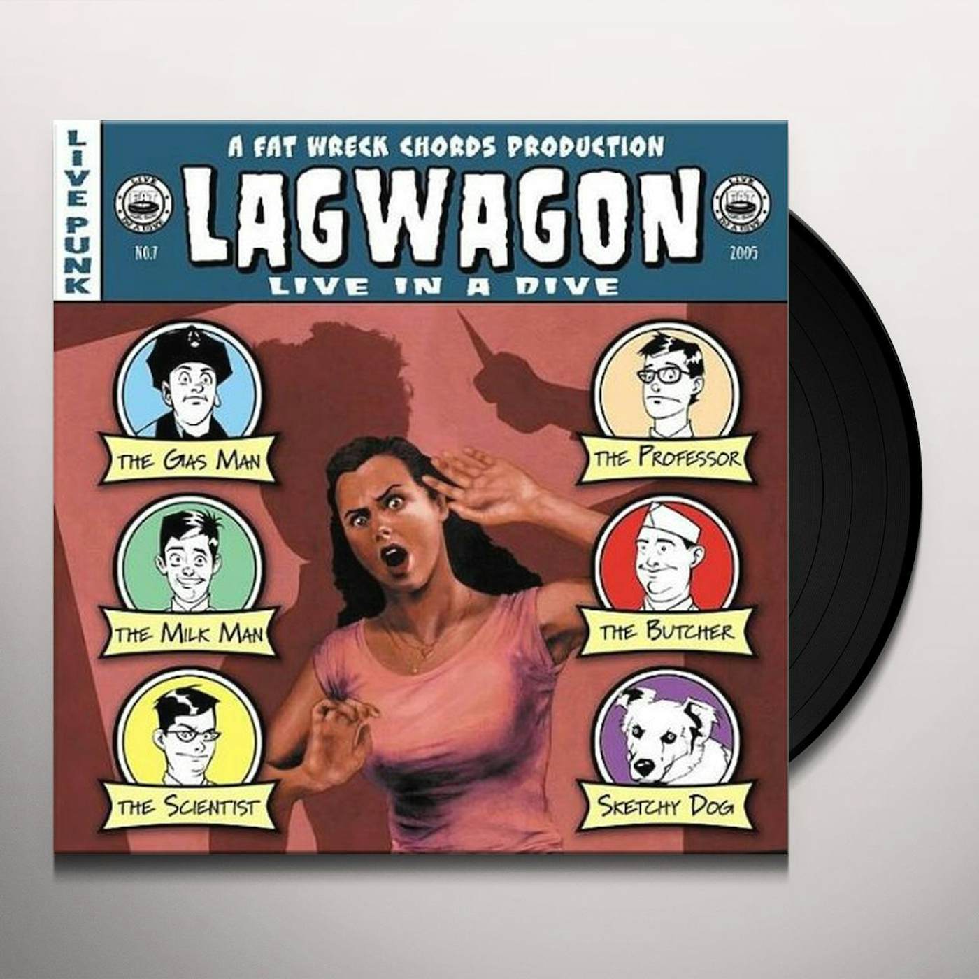 Lagwagon Live in a Dive Vinyl Record