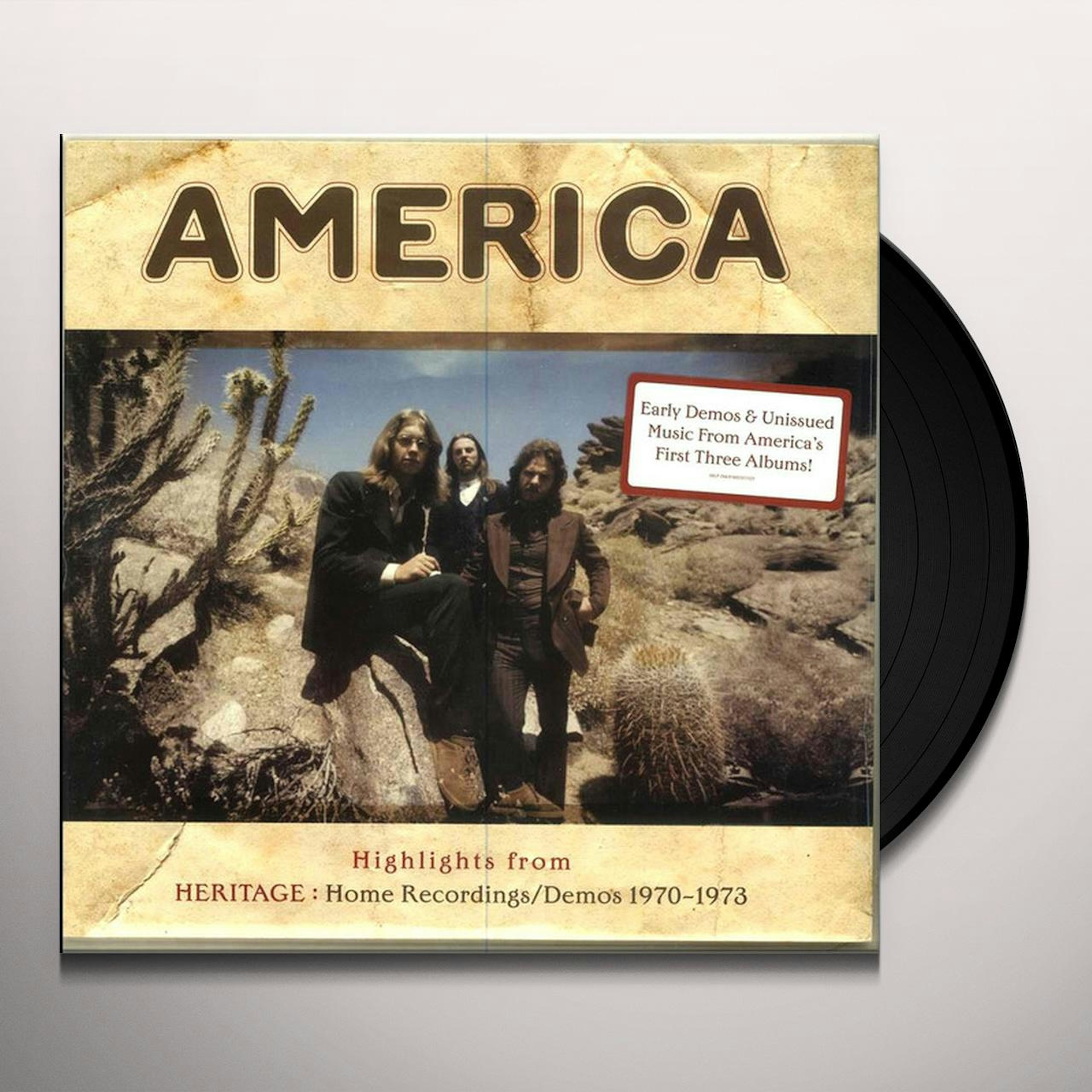 America Highlights from Heritage: Home Recordings/Demos 1970-1973 Vinyl ...