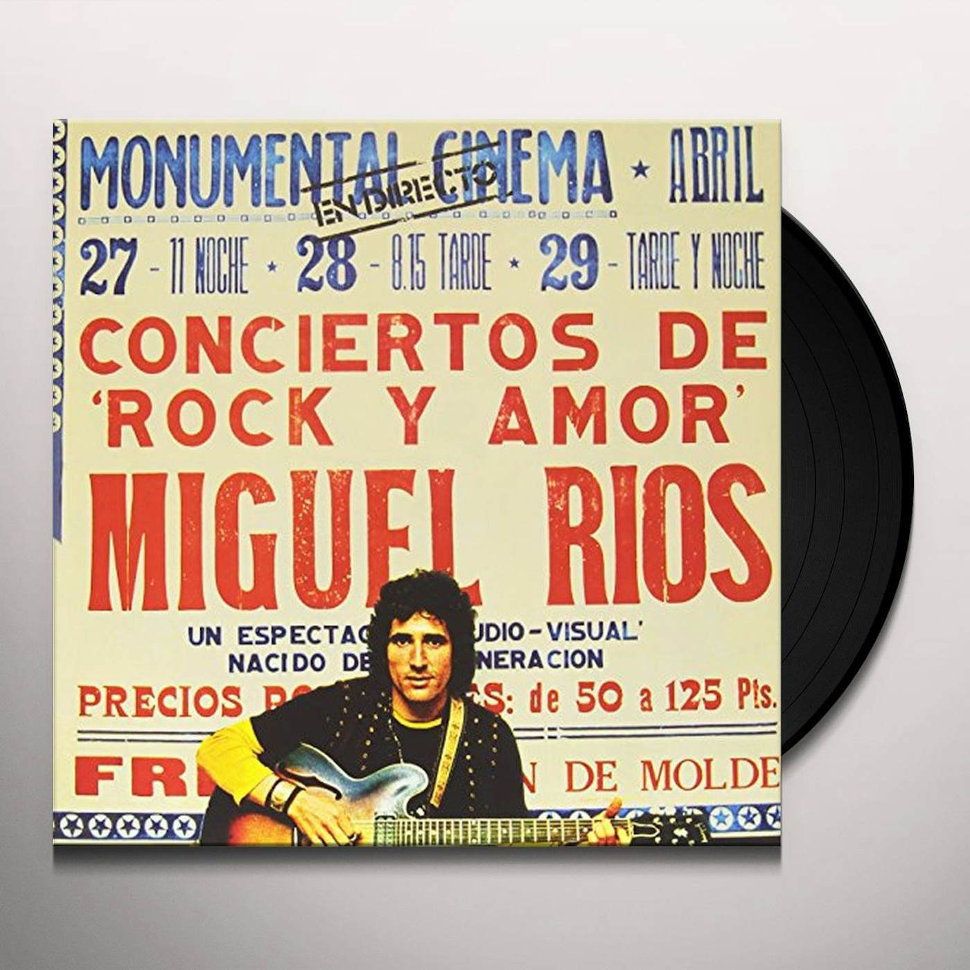 Miguel Ríos CONCIENTO DE ROCK & AMOR Vinyl Record