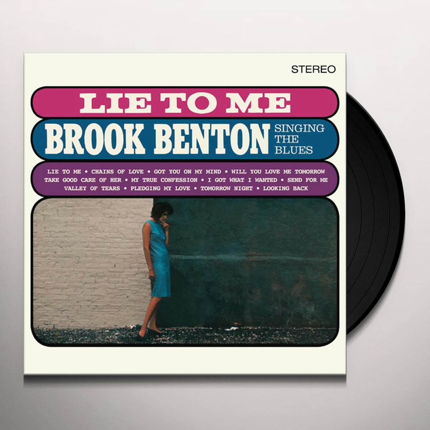 LIE TO ME: BROOK BENTON SINGING THE BLUES + 2 Vinyl Record