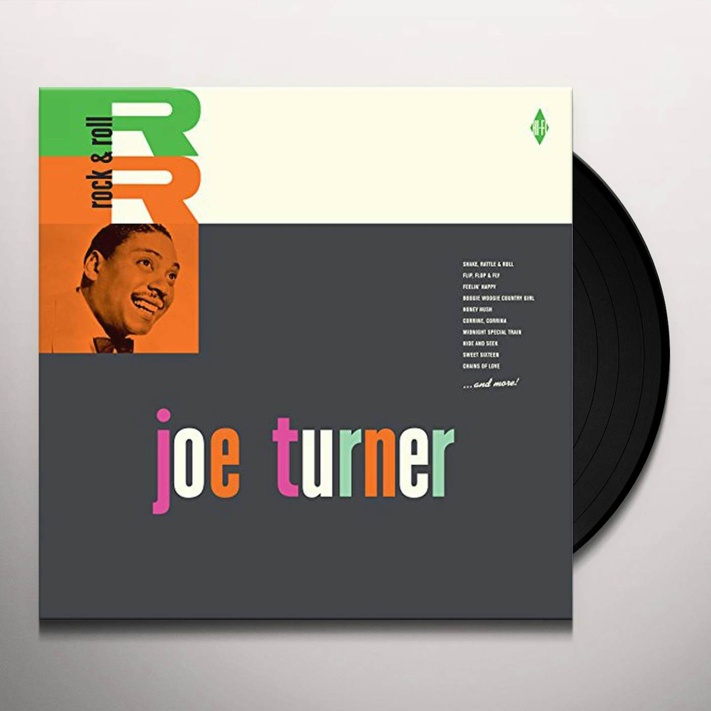 Big Joe Turner ROCK & ROLL + 2 BONUS TRACKS Vinyl Record