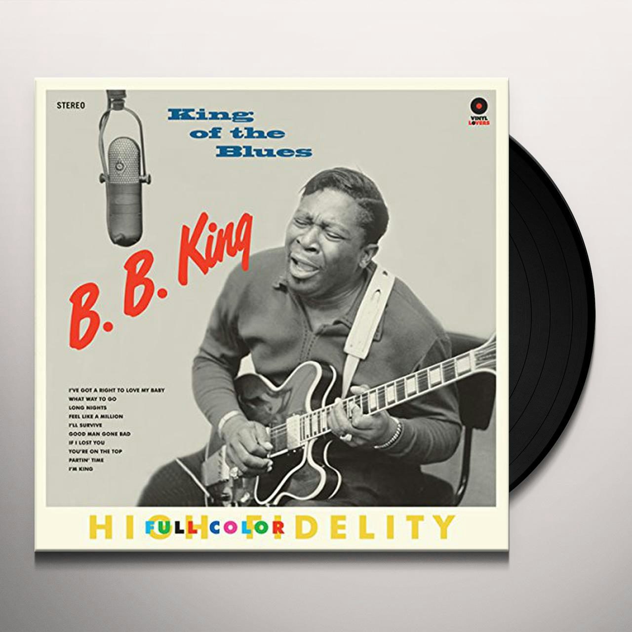 B.B. King KING OF THE BLUES Vinyl Record