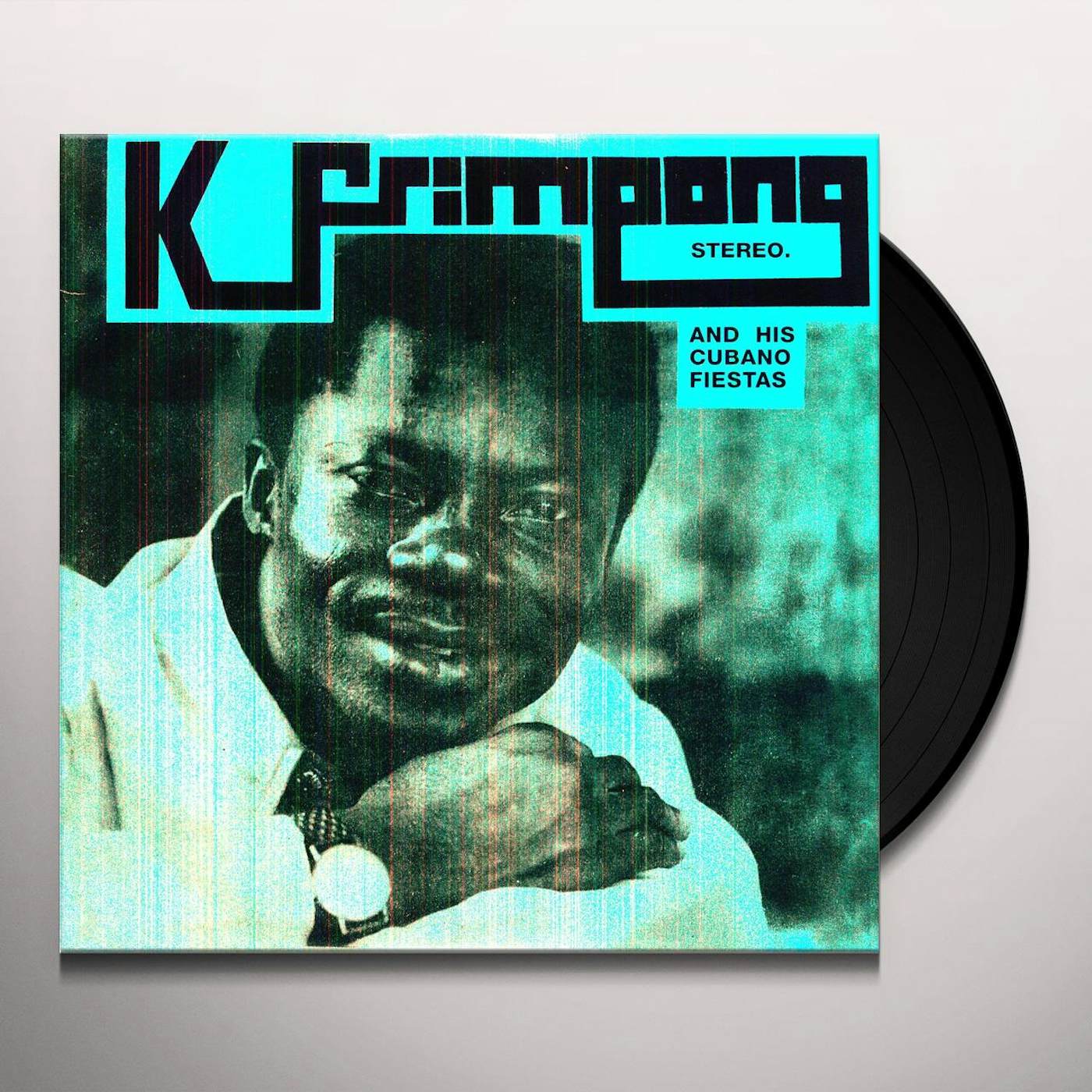 K. Frimpong & His Cubano Fiestas BLUE ALBUM Vinyl Record