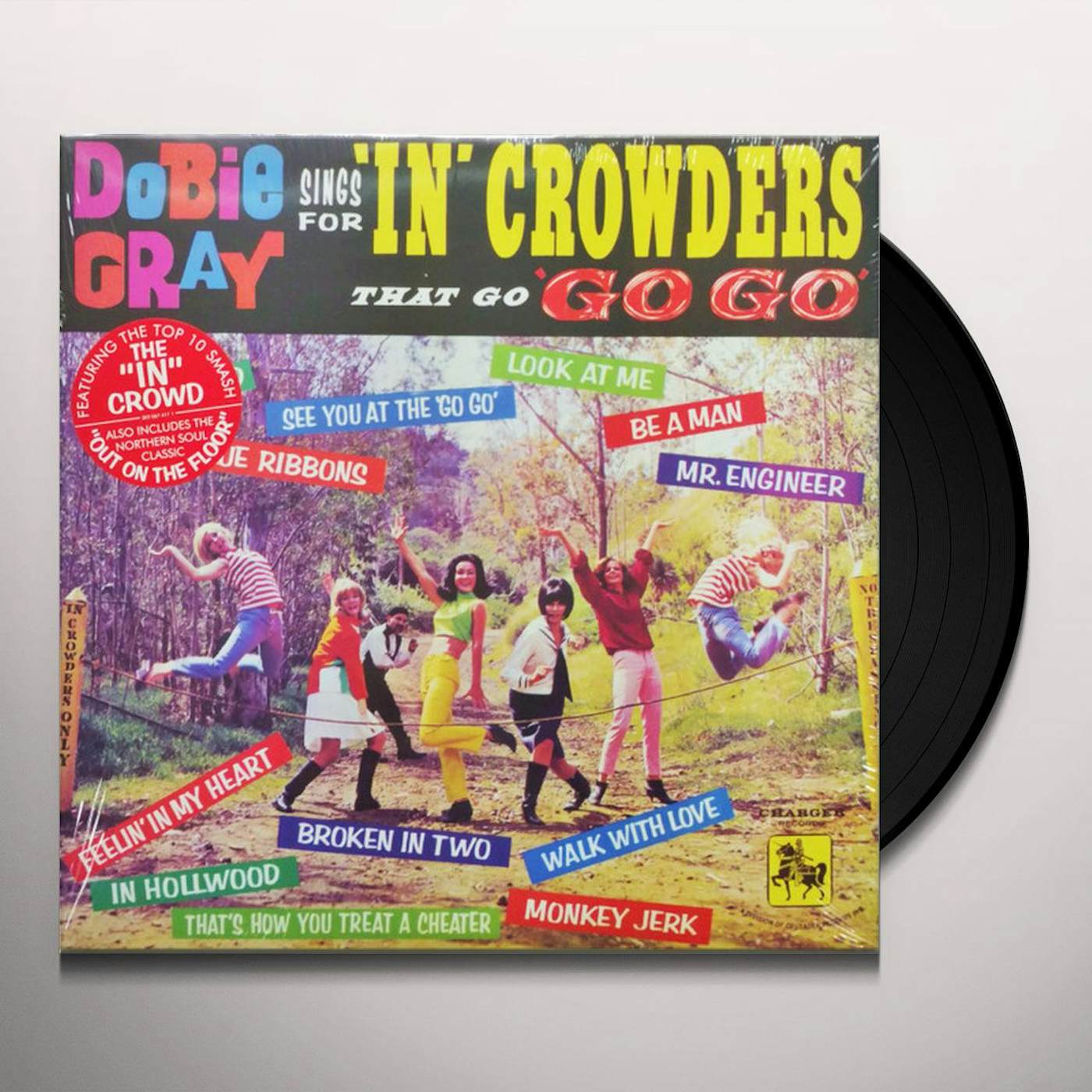 Dobie Gray SINGS FOR IN CROWDERS THAT GO GO-GO Vinyl Record