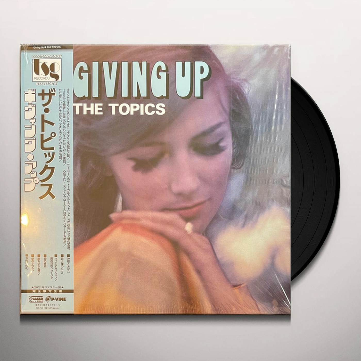 Topics GIVING UP Vinyl Record
