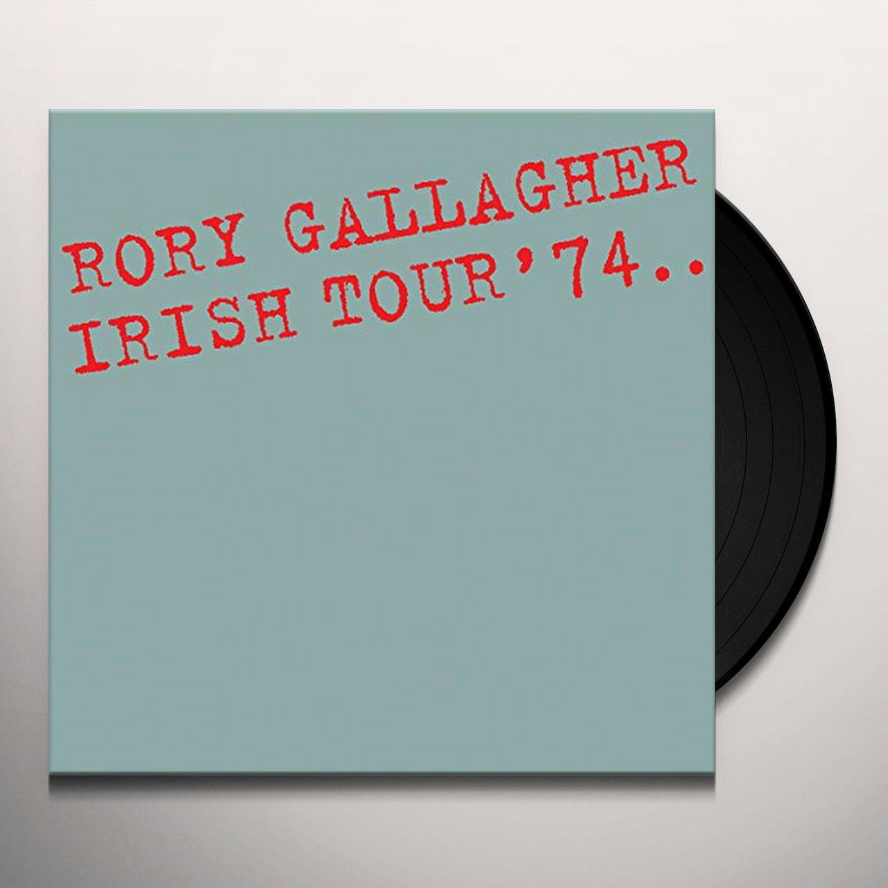 Rory Gallagher IRISH TOUR 74 Vinyl Record