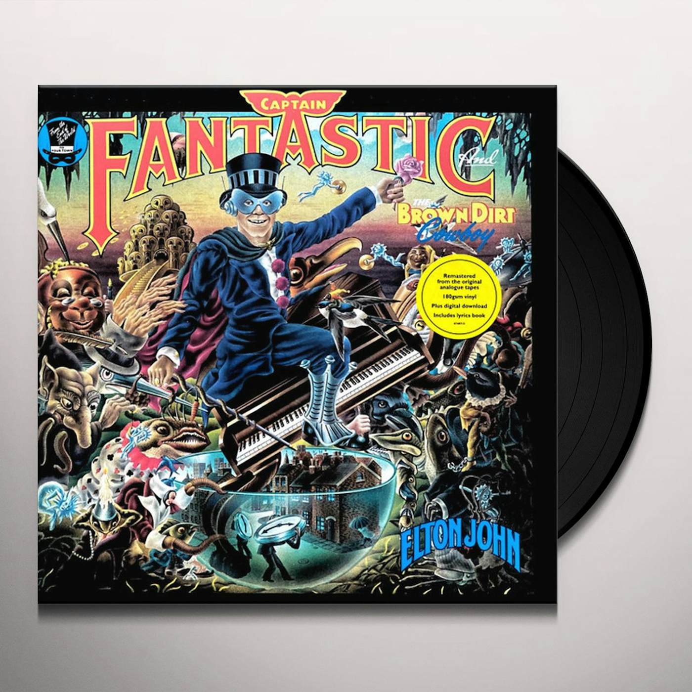 Elton John Captain Fantastic And The Brown Dirt Cowboy Vinyl Record