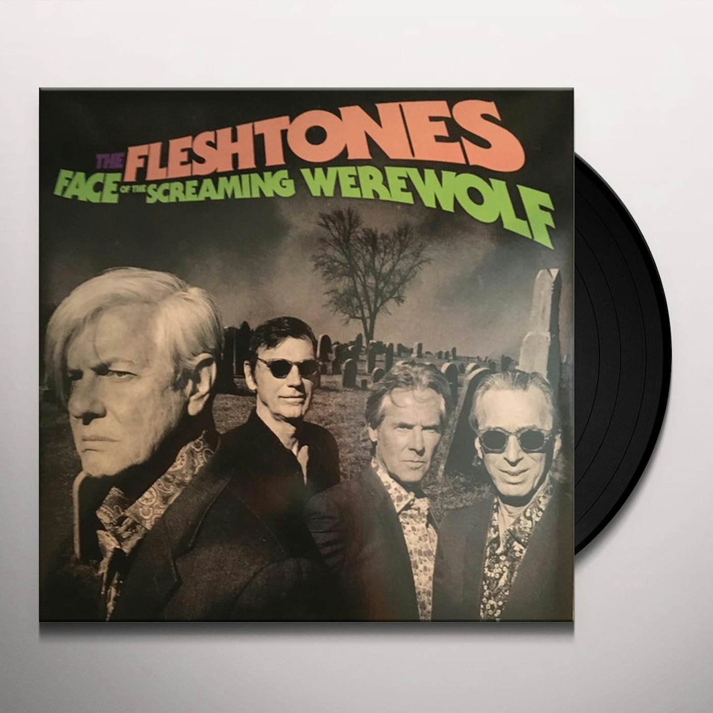 The Fleshtones FACE OF THE SCREAMING WEREWOLF (PURPLE WITH BLACK SPLATTER VINYL) (RSD) Vinyl Record