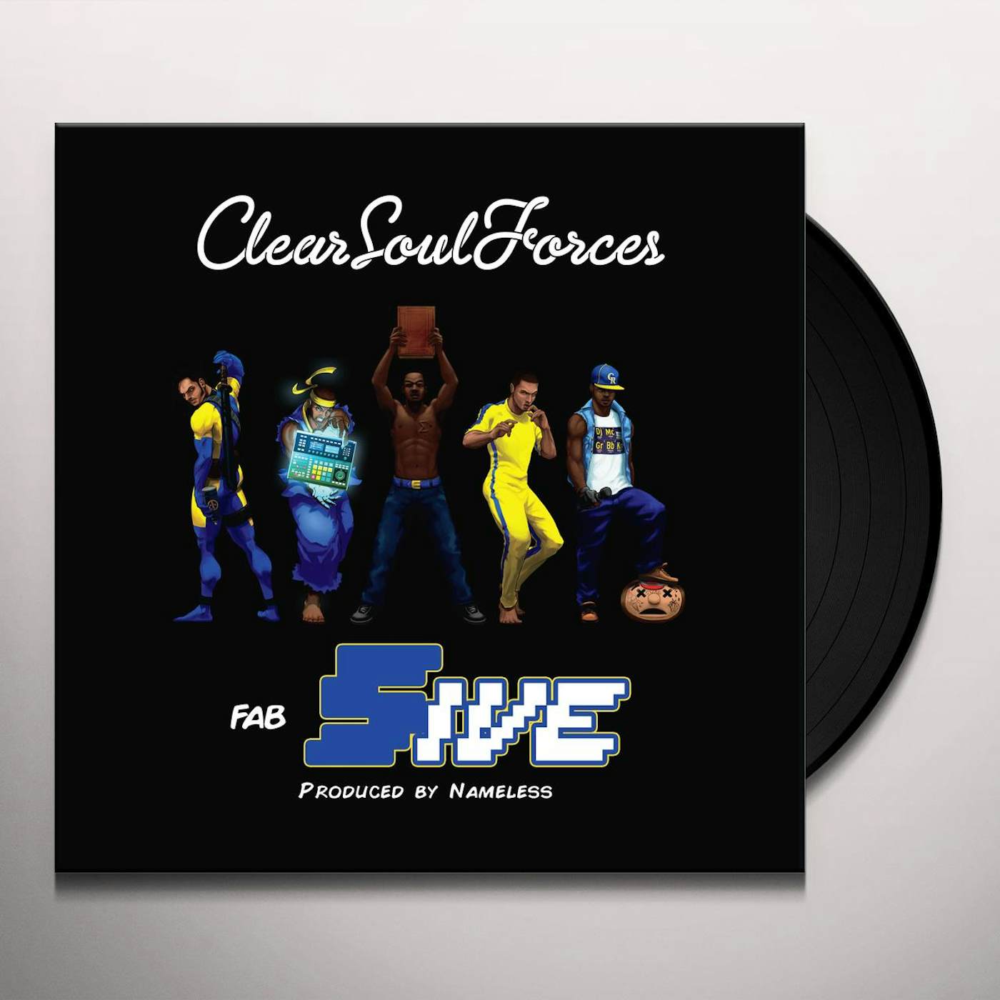 Clear Soul Forces Fab Five Vinyl Record