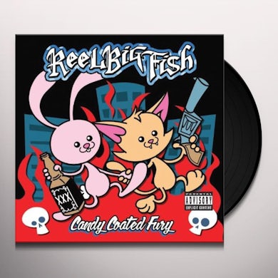 Reel Big Fish CANDY COATED FURY Vinyl Record