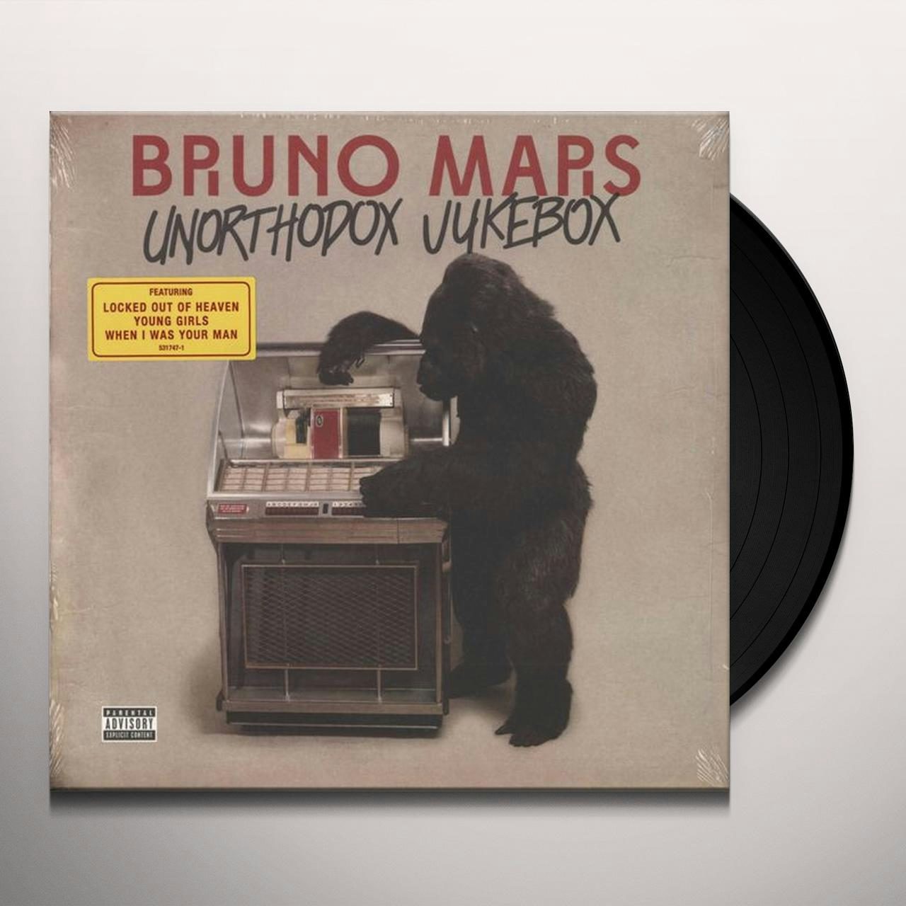 Bruno Mars Unorthodox Jukebox Vinyl Record