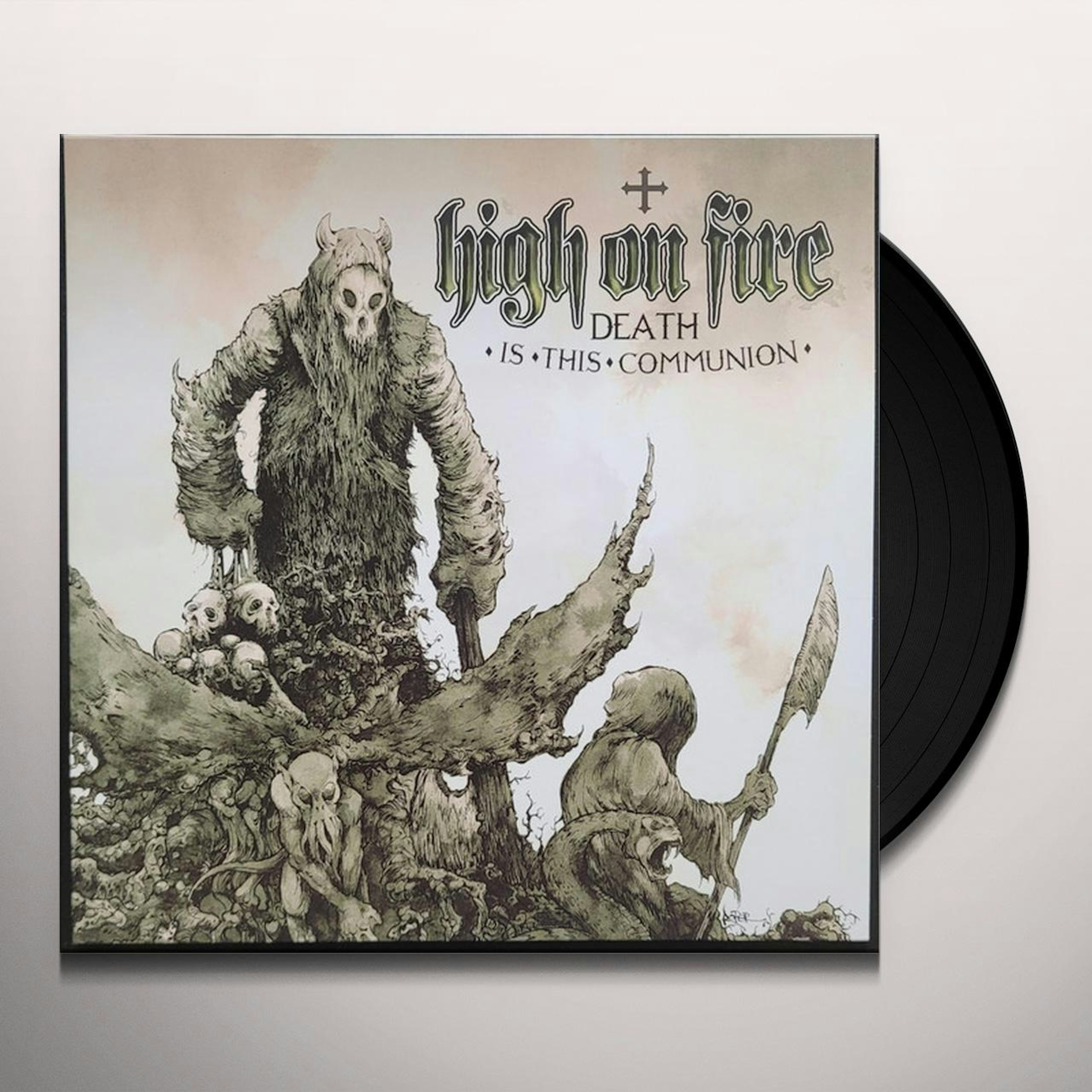 High On Fire DEATH IS THIS COMMUNION Vinyl Record