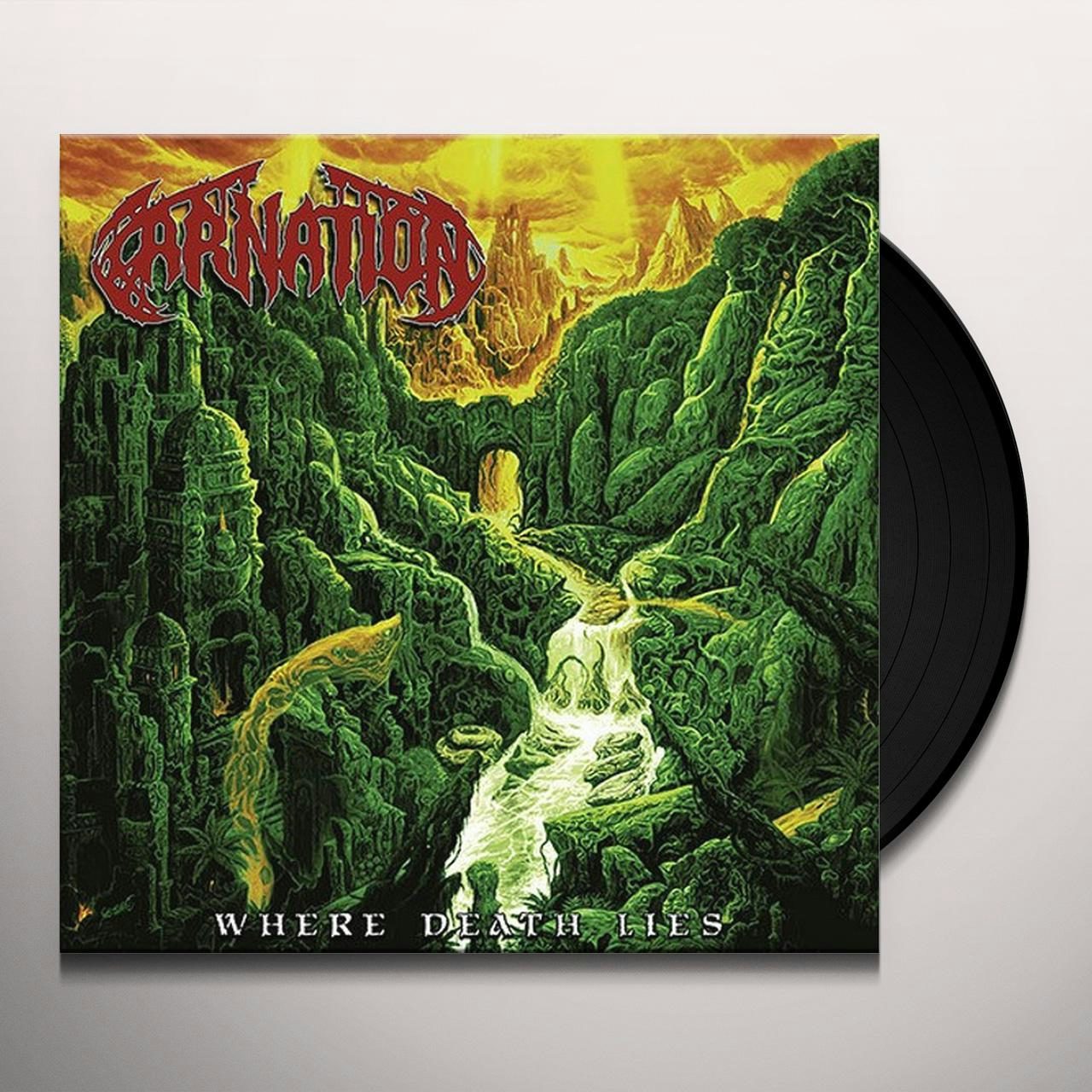 Carnation WHERE DEATH LIES Vinyl Record