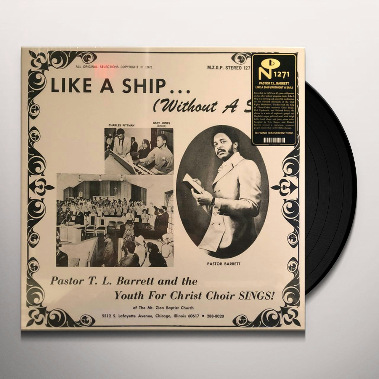 Pastor T.L. Barrett and the Youth for Christ Choir LIKE A SHIP (WITHOUT