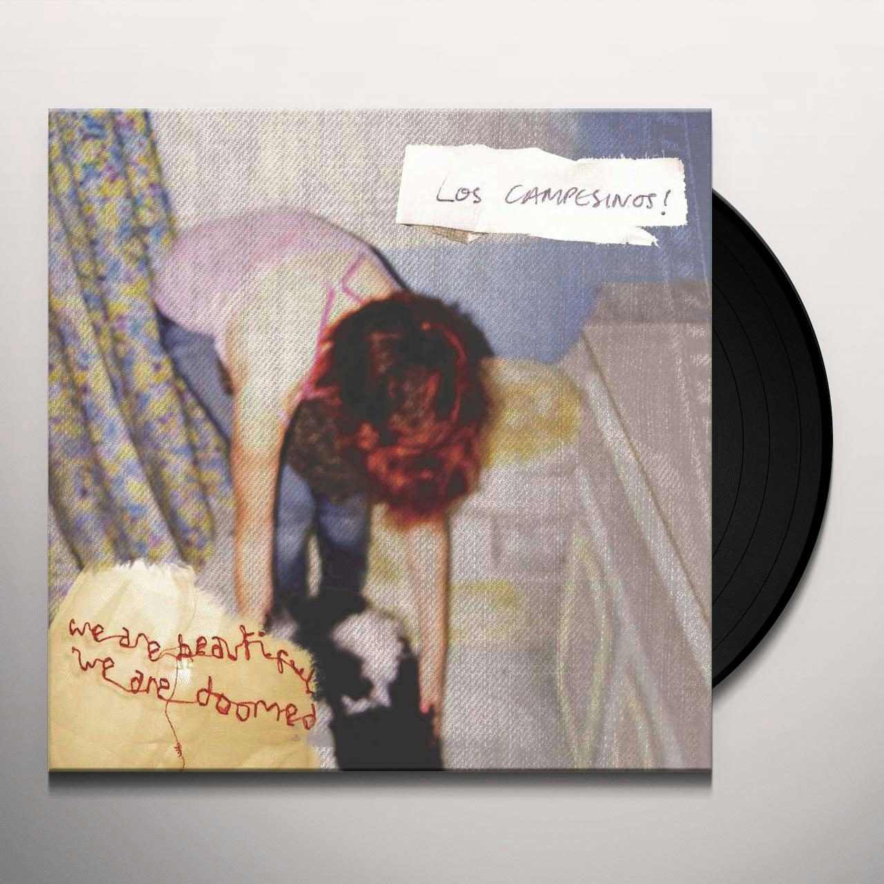 Los Campesinos! WE ARE BEAUTIFUL WE ARE DOOMED Vinyl Record