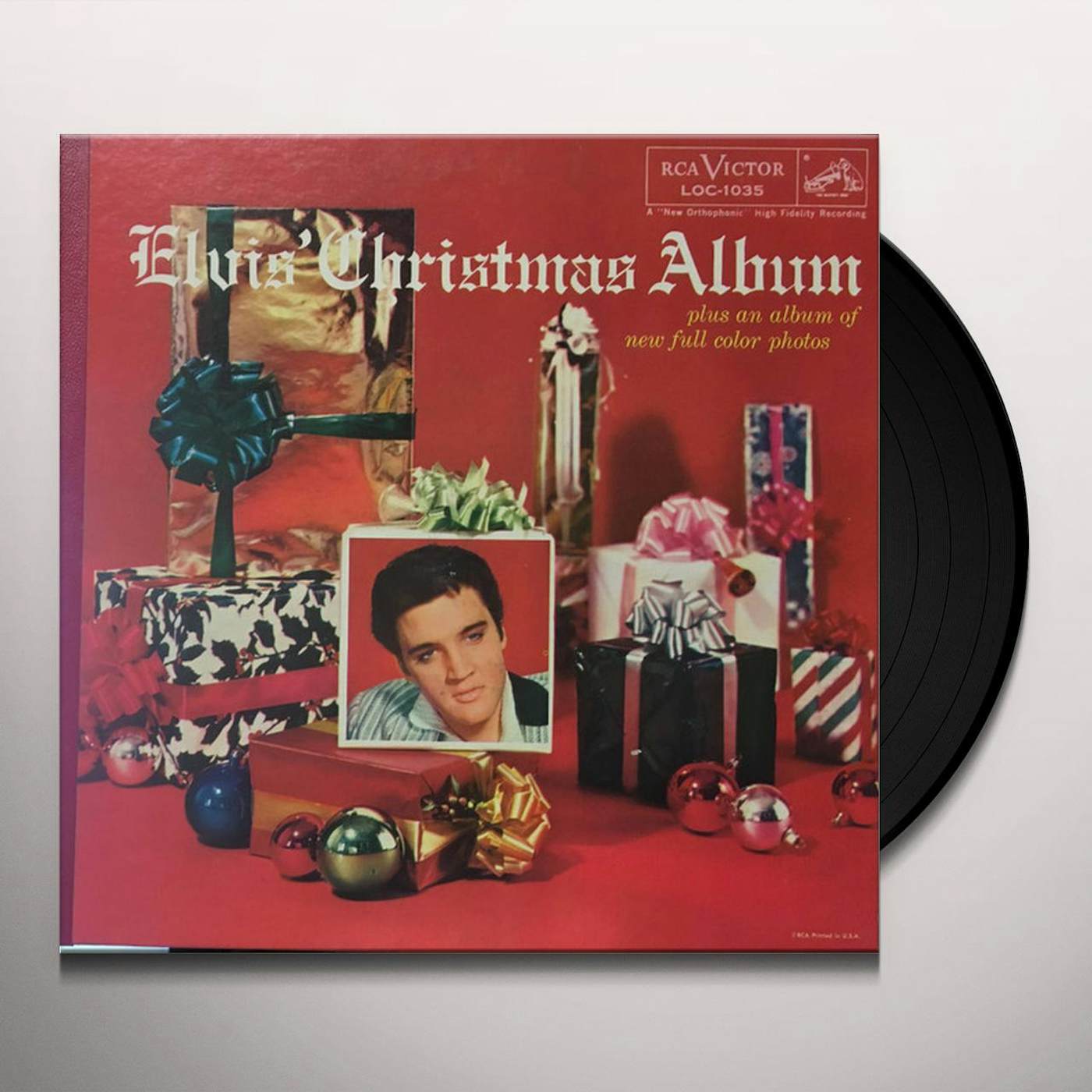 Elvis Presley CHRISTMAS ALBUM (COLOURED VINYL) Vinyl Record