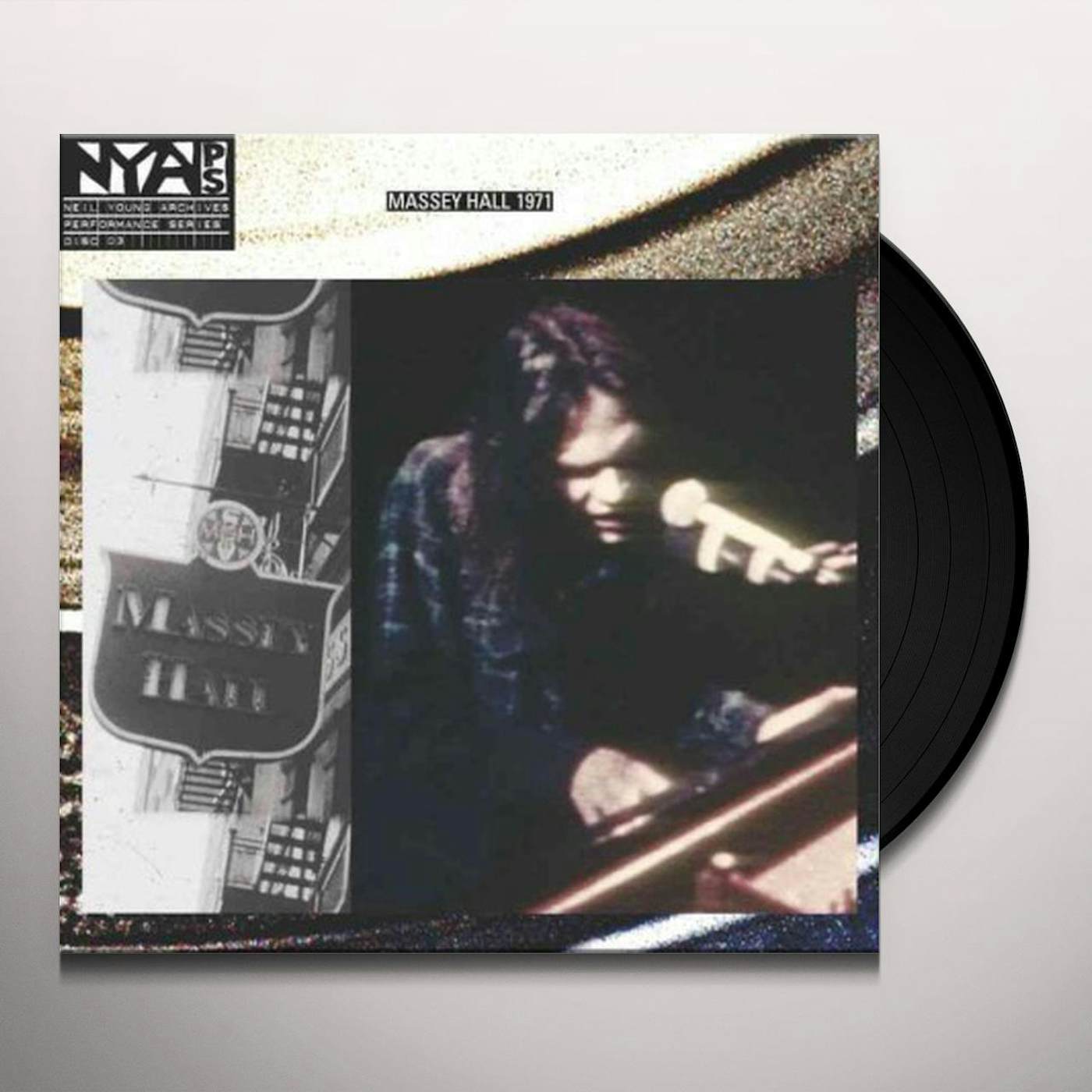 Neil Young LIVE AT MASSEY HALL Vinyl Record
