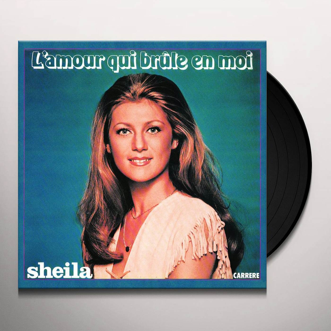 Sheila L'AMOUR QUI BRULE EN MOI Vinyl Record