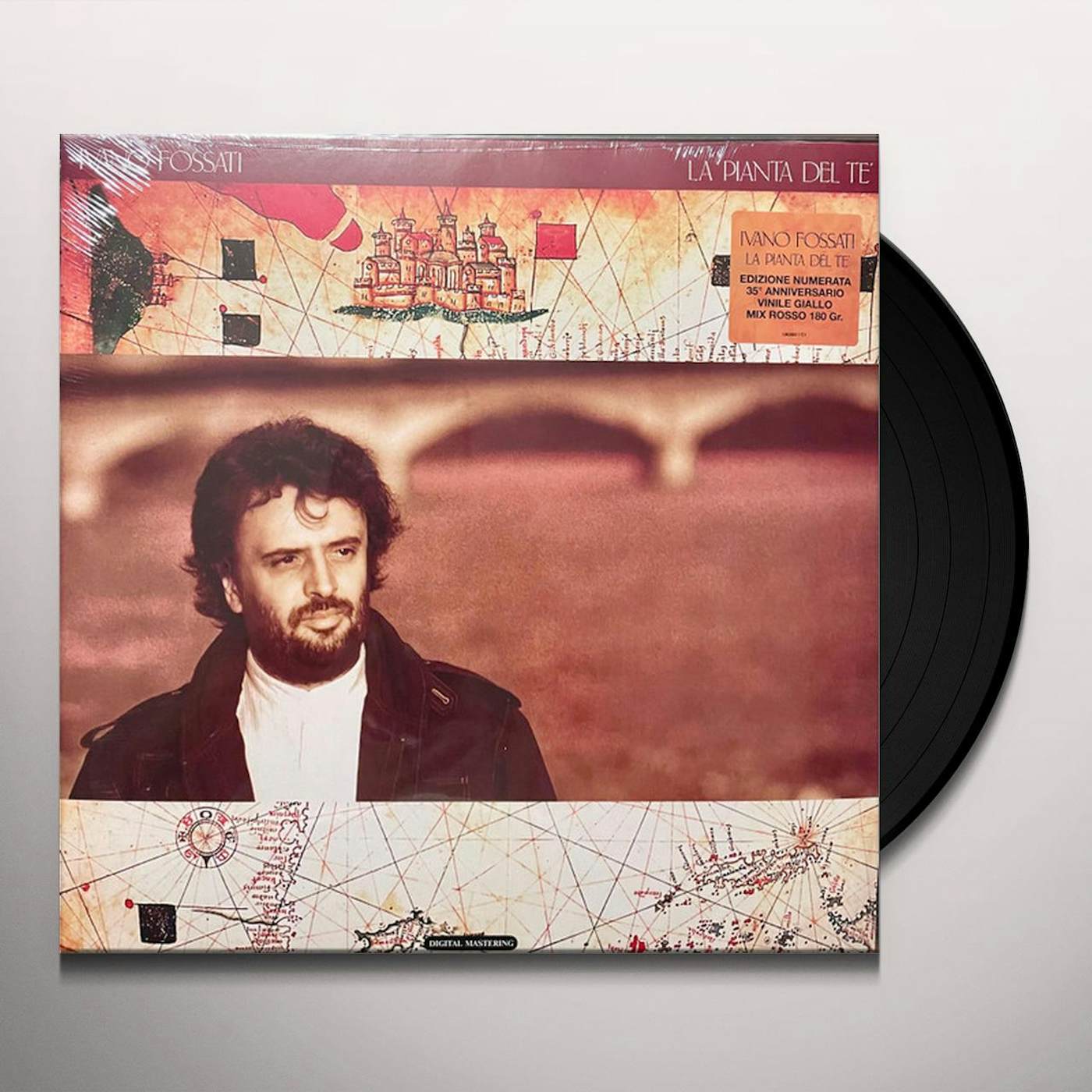 Ivano Fossati LA PIANTA DEL TE Vinyl Record