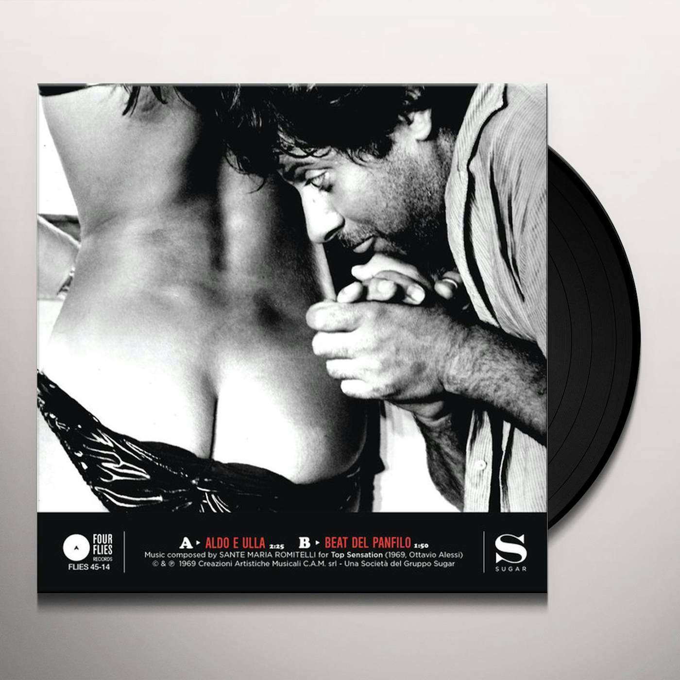 Sante Maria Romitelli ALDO E ULLA / BEAT DEL PANFILO / Original Soundtrack Vinyl Record