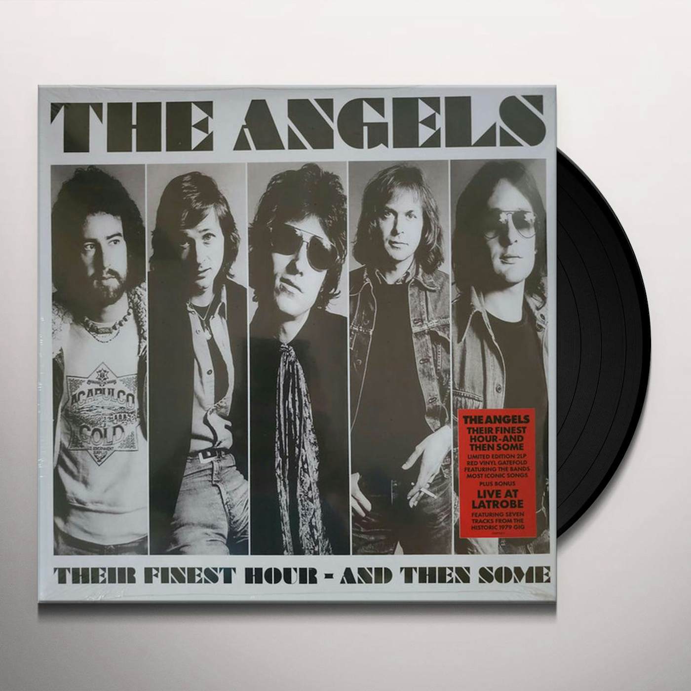 Angels THEIR FINEST HOUR & THEN SOME Vinyl Record
