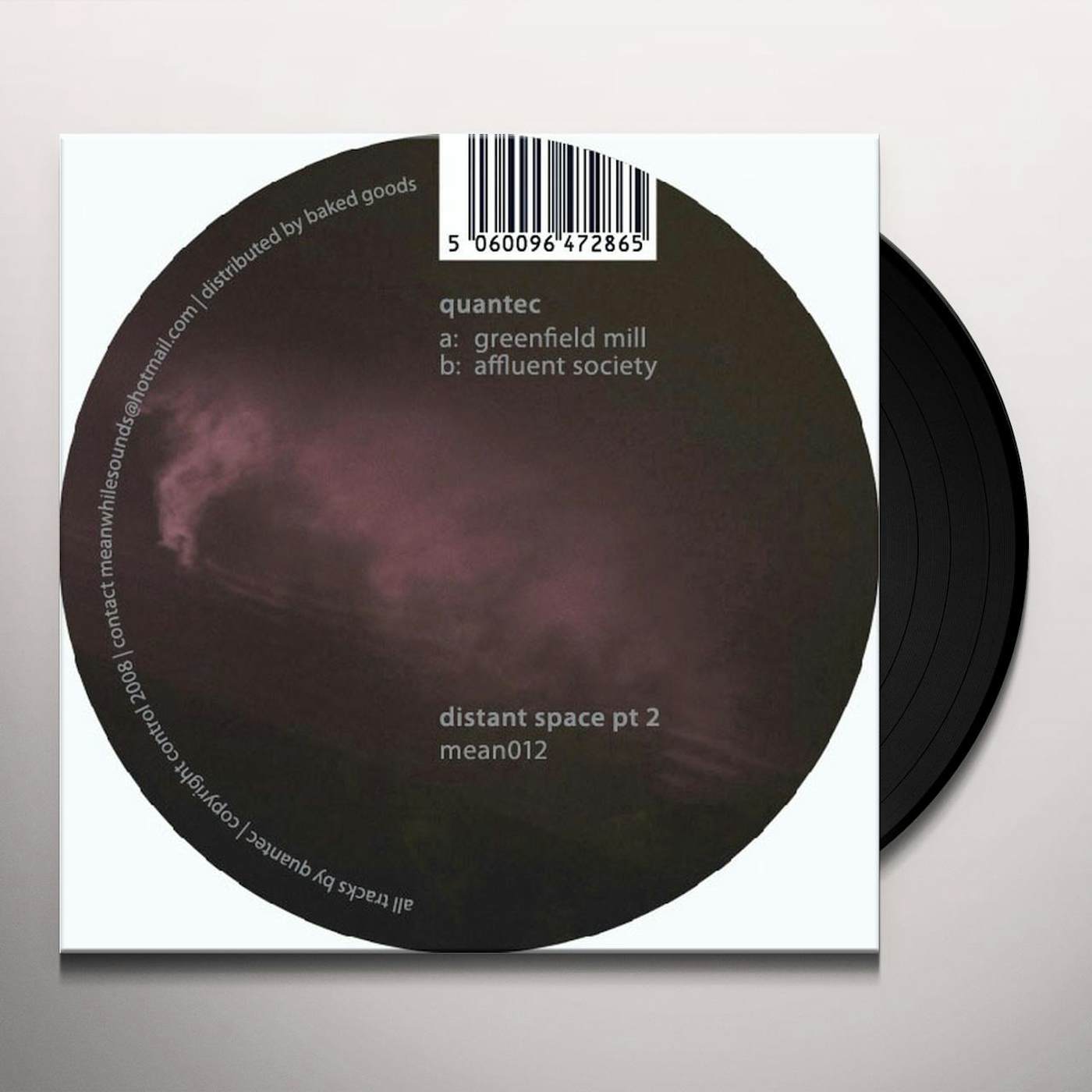 Quantec DISTANT SPACE PART 2 Vinyl Record