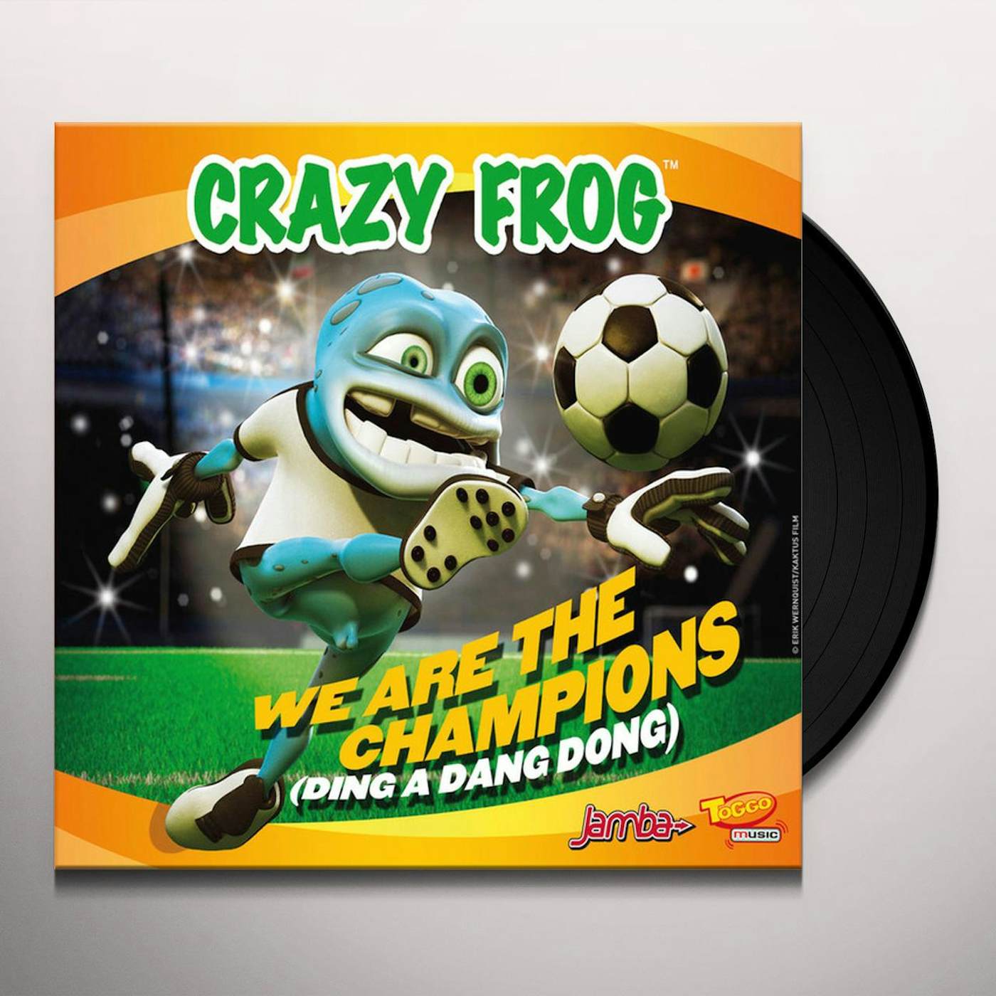 Crazy Frog WE ARE THE CHAMPIONS (DING DANG DON Vinyl Record