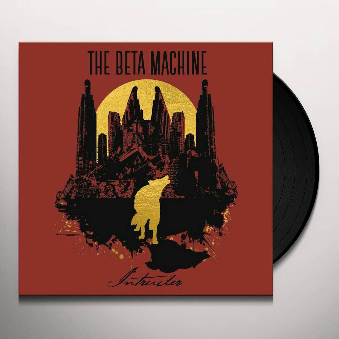 The Beta Machine INTRUDER (RED/BLACK SWIRL VINYL) Vinyl Record