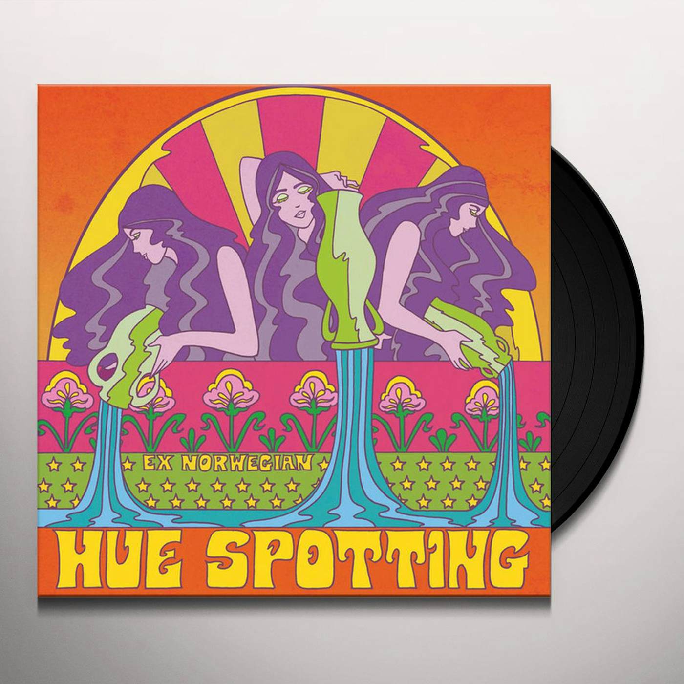 Ex Norwegian Hue Spotting Vinyl Record