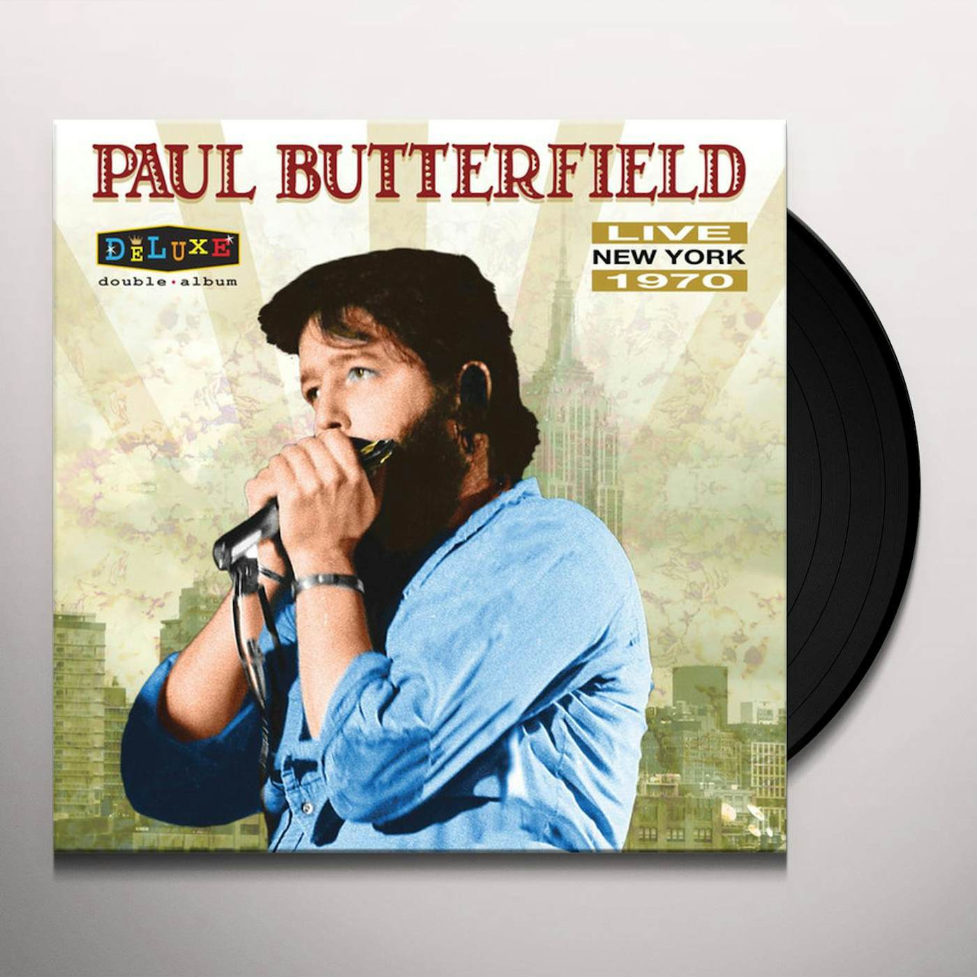 Paul Butterfield LIVE IN NEW YORK 1970 Vinyl Record
