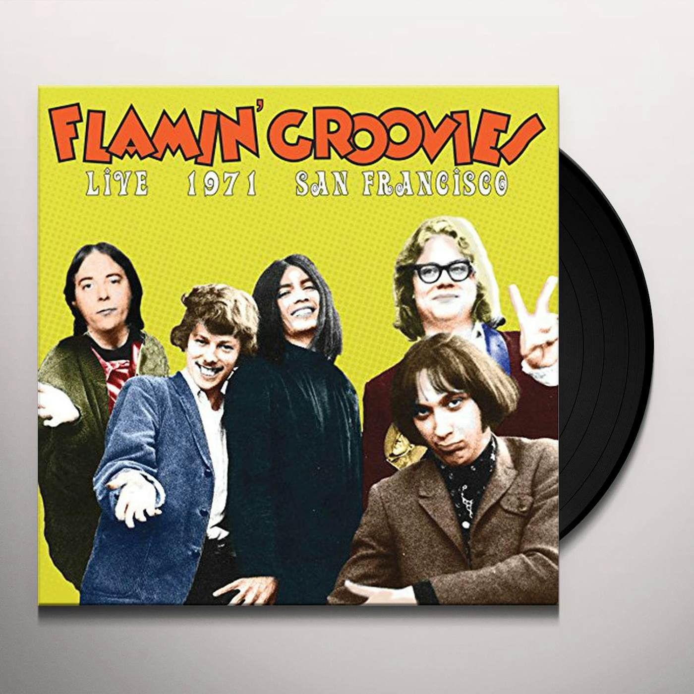 Flamin' Groovies LIVE IN SAN FRANCISCO 1973 Vinyl Record