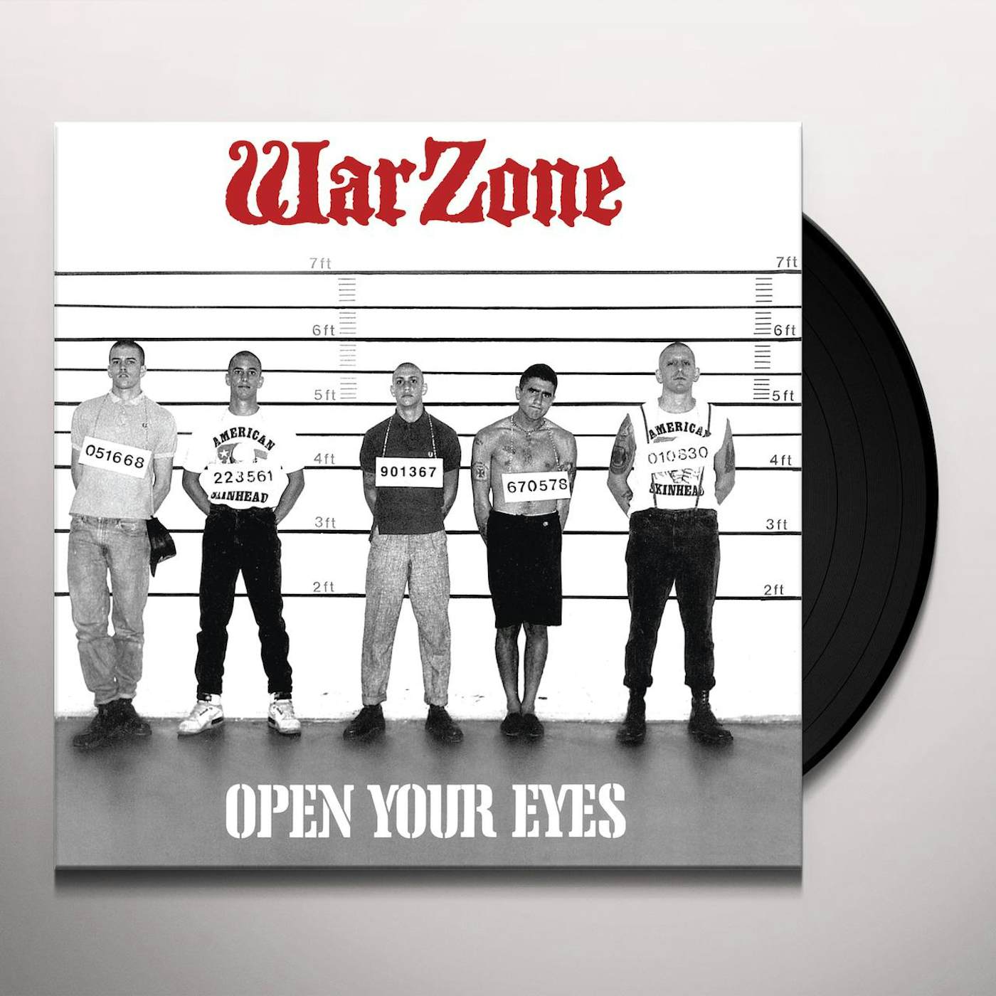 Warzone Open Your Eyes Vinyl Record