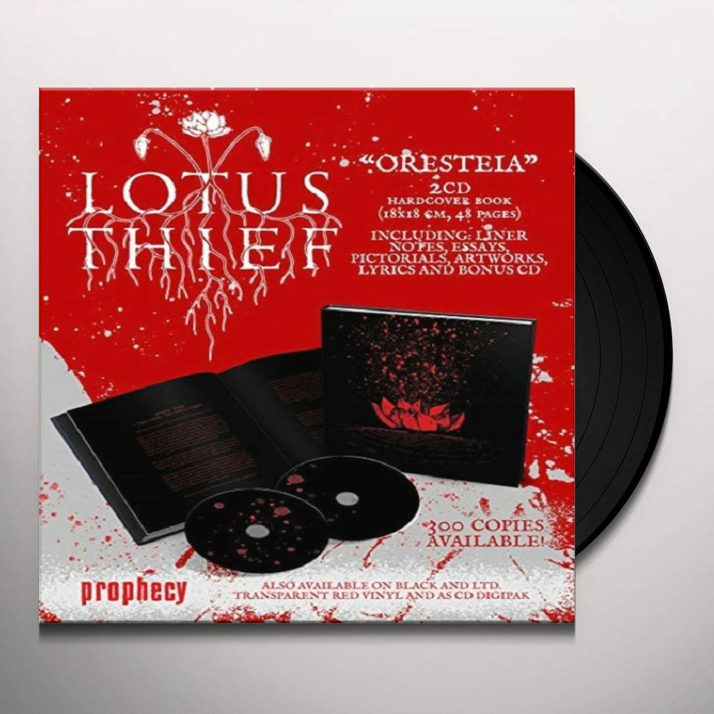 Lotus Thief ORESTEIA (HARDCOVER BOOK) CD