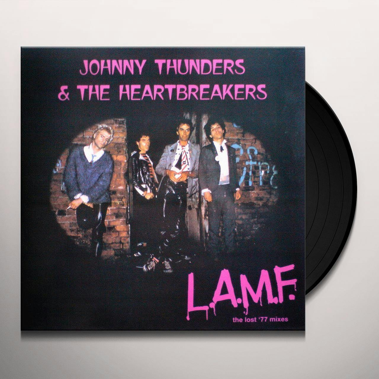 Vinyl　THE　Johnny　Thunders　MIXES　'77　The　LOST　Heartbreakers　Record